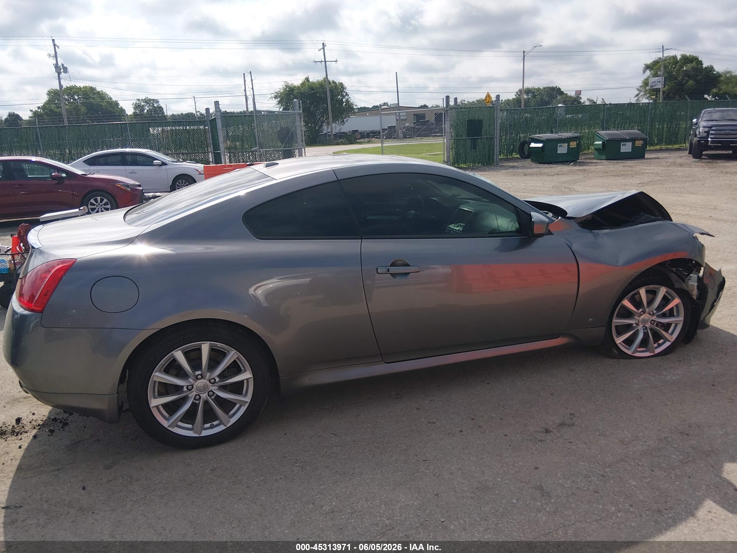2012 Infiniti G37x   Gray vin: JN1CV6EL6CM471042