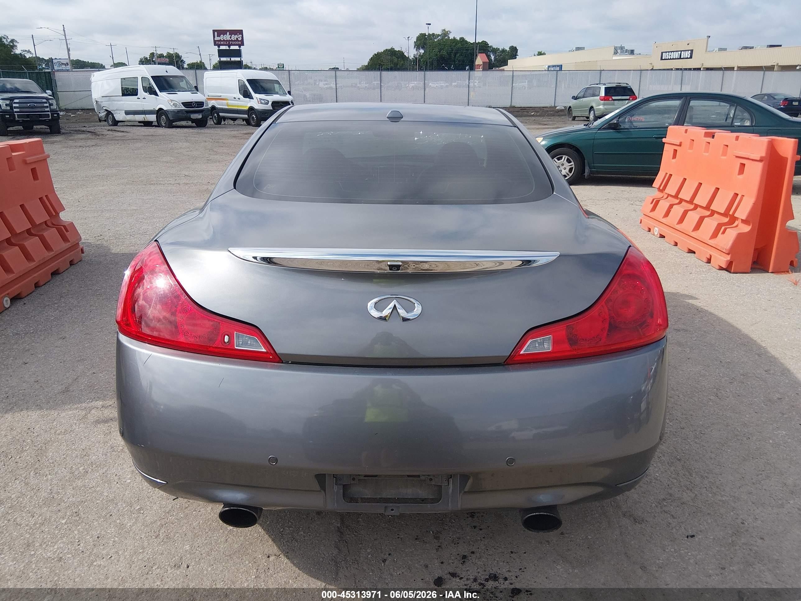 2012 Infiniti G37x   Gray vin: JN1CV6EL6CM471042