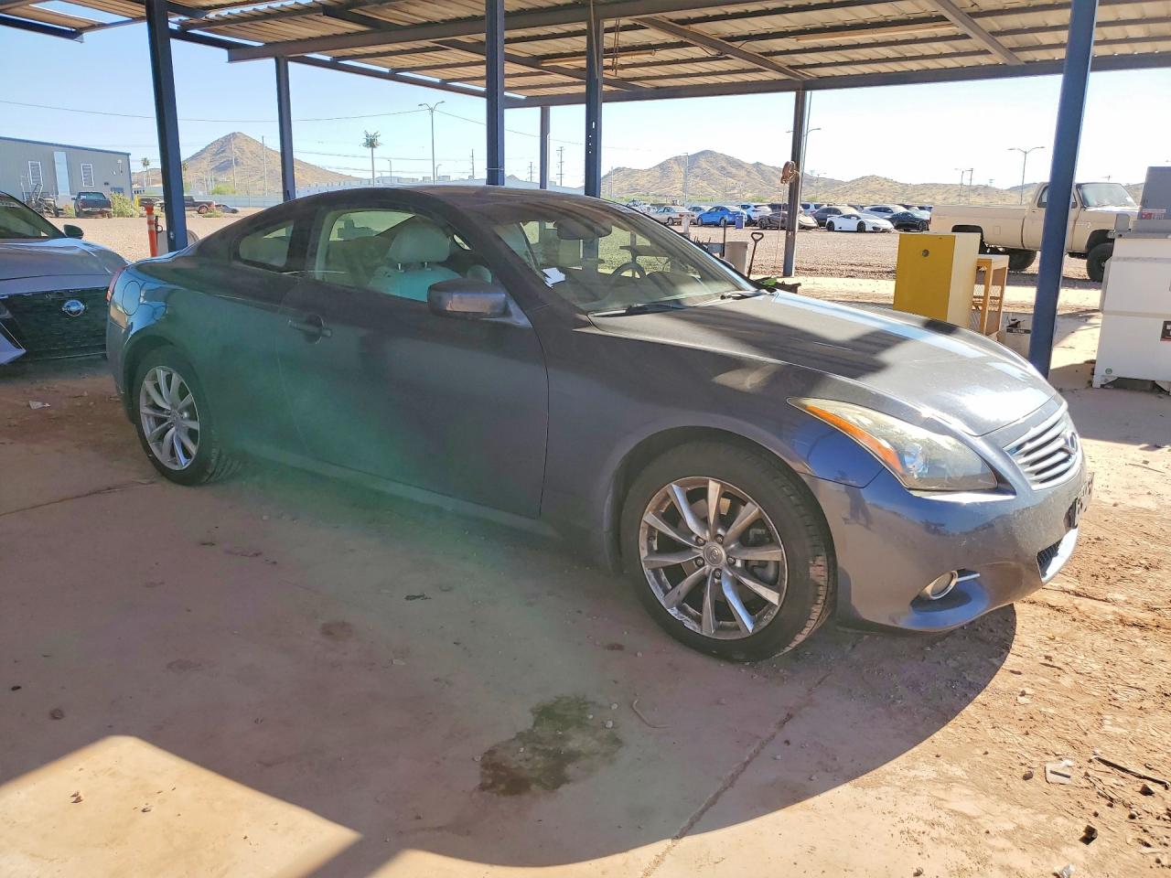 2012 Infiniti G37 Coupe X Gray vin: JN1CV6EL6CM472143