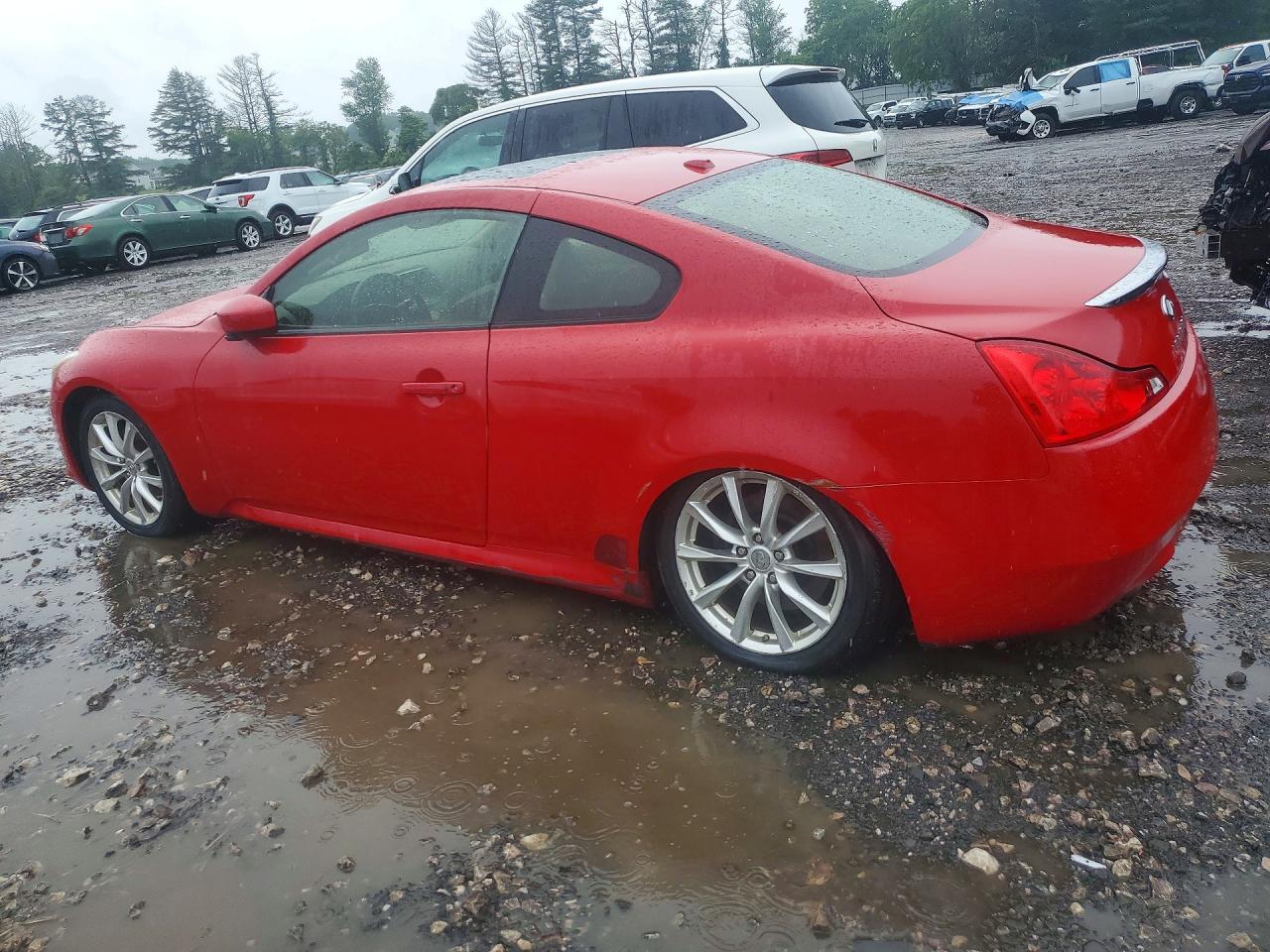 2013 Infiniti G37 Coupe X Red vin: JN1CV6EL6DM980078