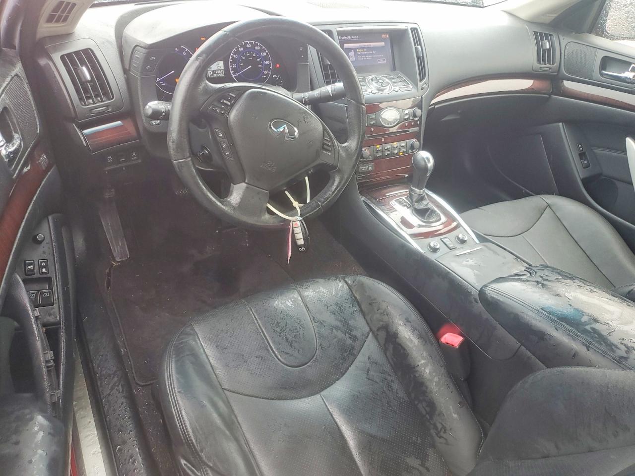 2013 Infiniti G37 Coupe X Red vin: JN1CV6EL6DM980078