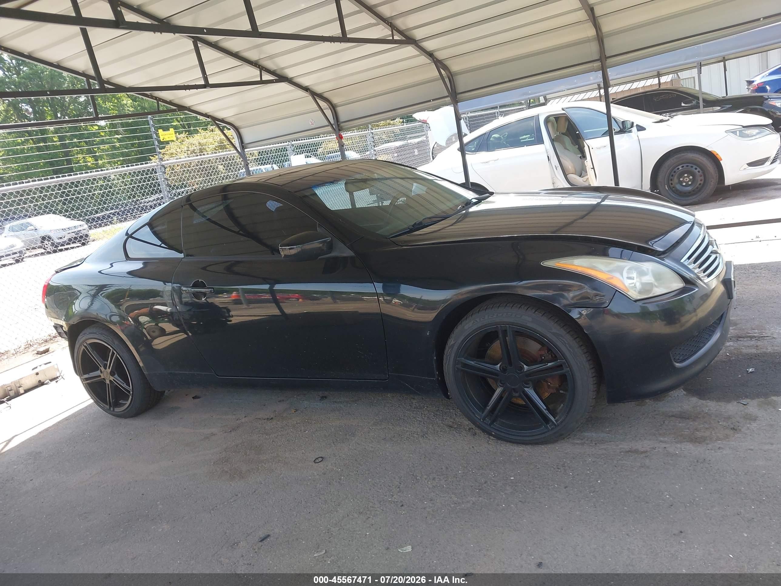 2010 Infiniti G37x   Черный vin: JN1CV6EL7AM151466