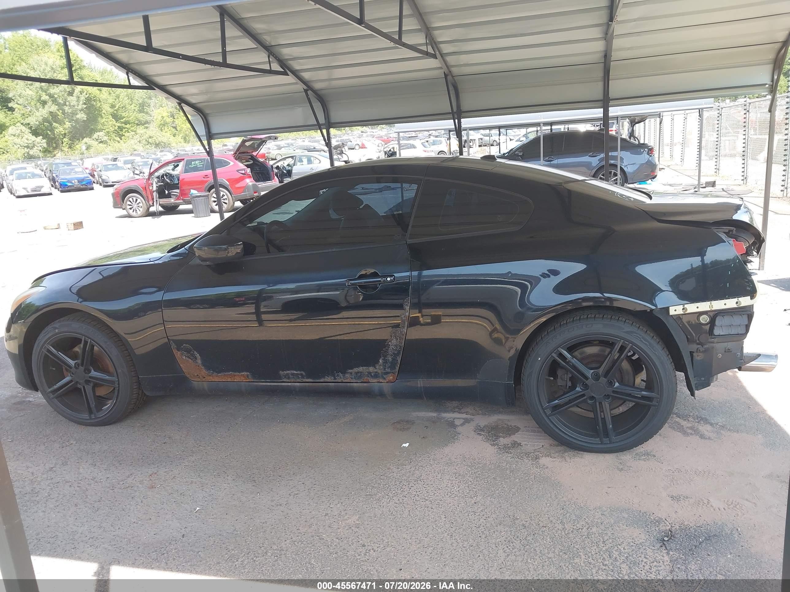 2010 Infiniti G37x   Черный vin: JN1CV6EL7AM151466