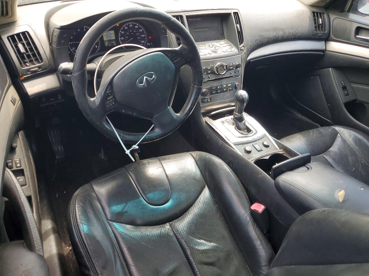 2010 Infiniti G37 Coupe X White vin: JN1CV6EL7AM152911