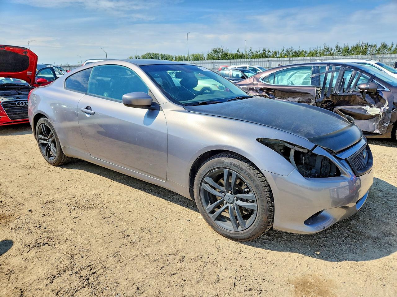 2010 Infiniti G37 X Silver vin: JN1CV6EL7AM152987