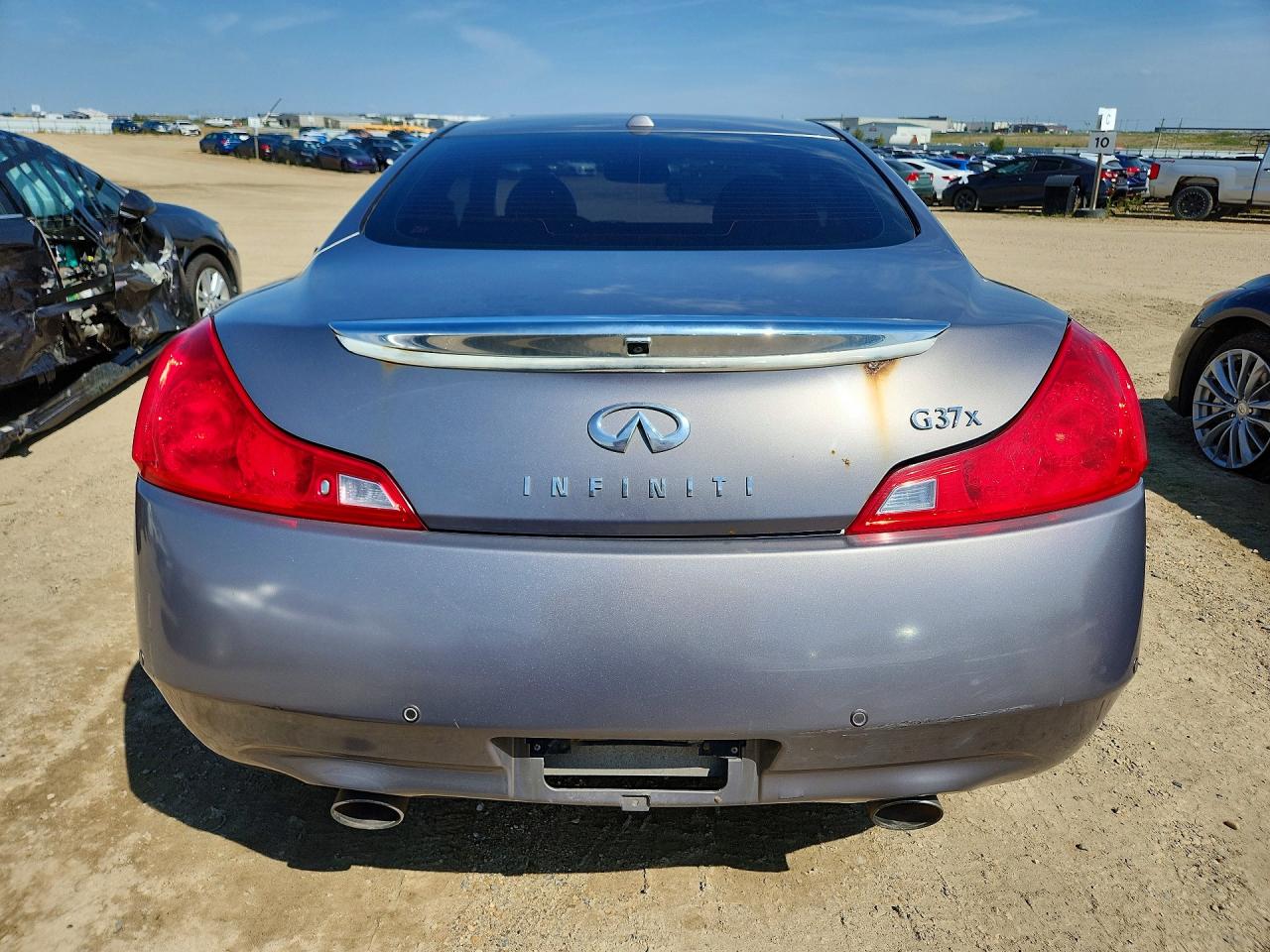 2010 Infiniti G37 X Silver vin: JN1CV6EL7AM152987