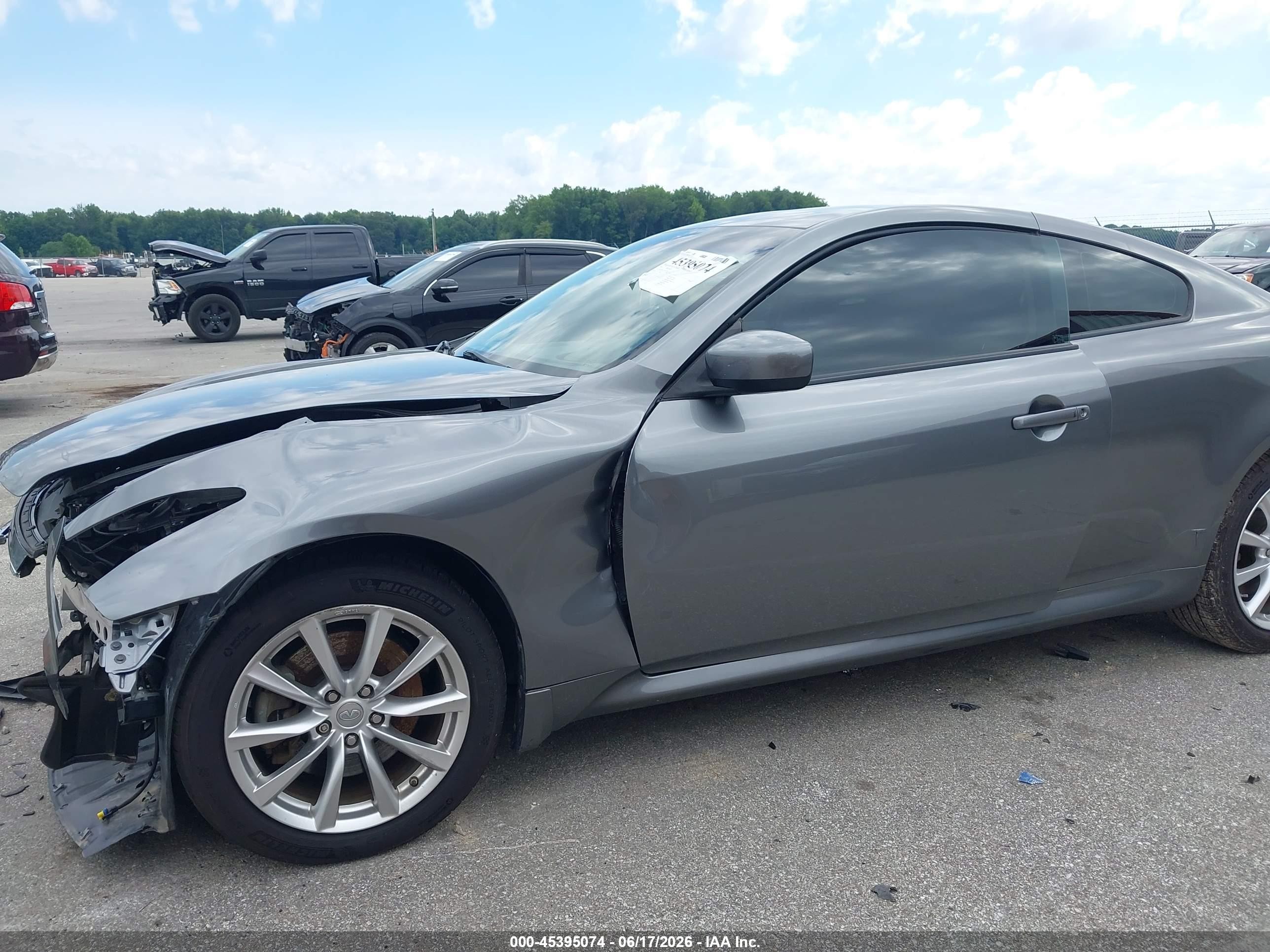 2012 Infiniti G37 X Серый vin: JN1CV6EL7CM470093