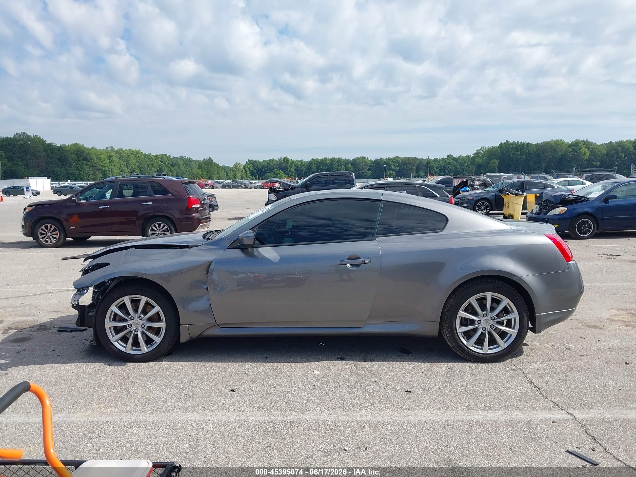 2012 Infiniti G37 X Серый vin: JN1CV6EL7CM470093
