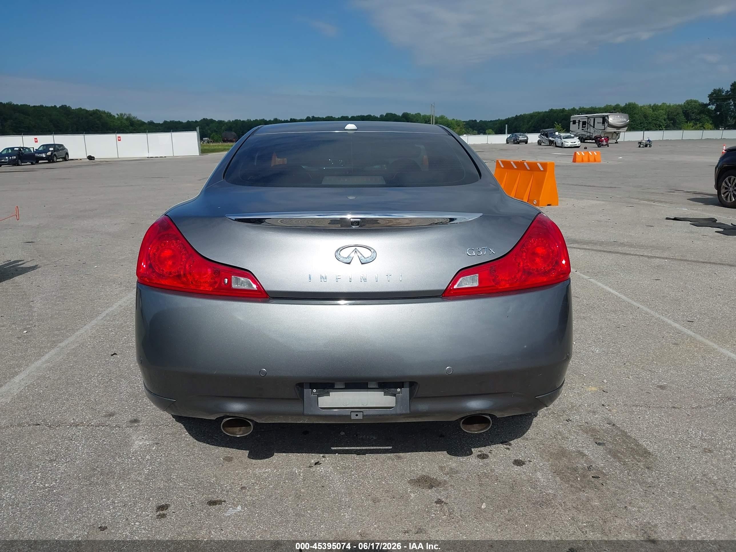 2012 Infiniti G37 X Серый vin: JN1CV6EL7CM470093