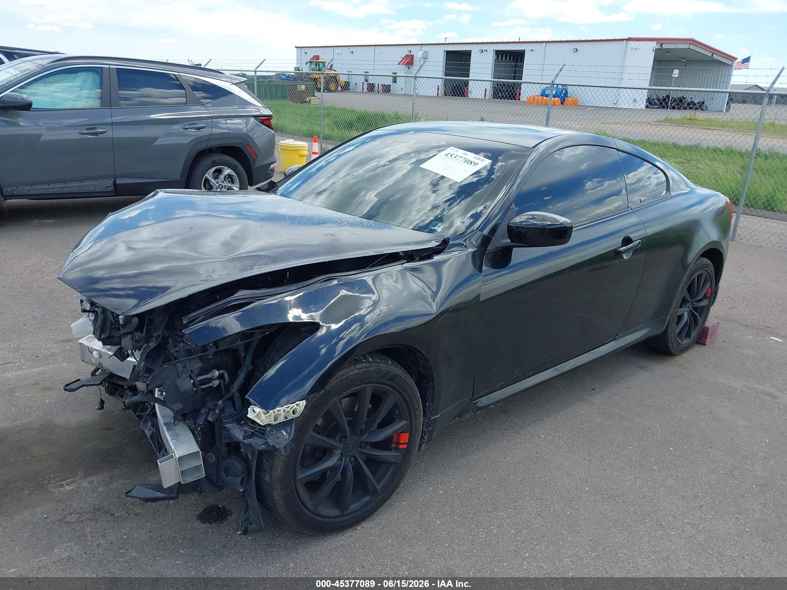 2012 Infiniti G37x   Черный vin: JN1CV6EL7CM470448