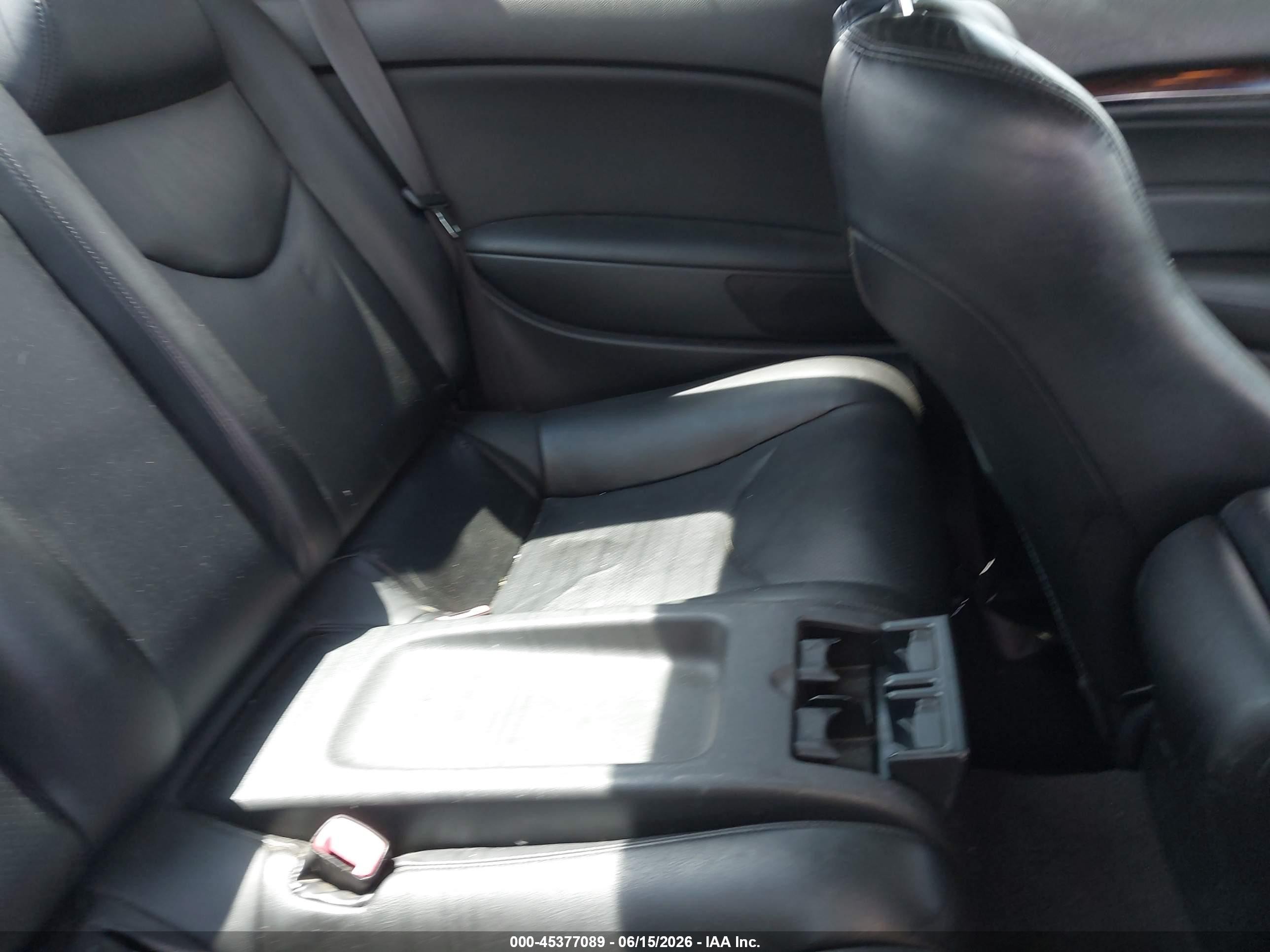 2012 Infiniti G37x   Черный vin: JN1CV6EL7CM470448