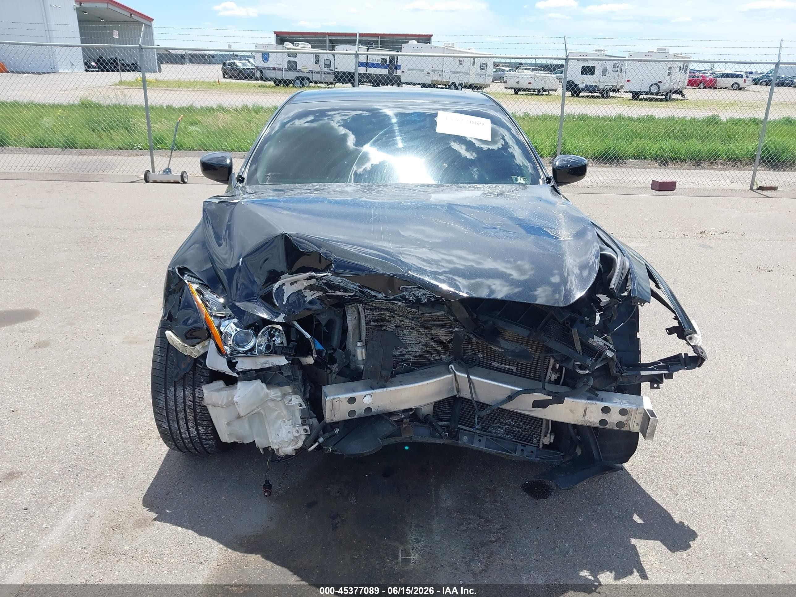 2012 Infiniti G37x   Черный vin: JN1CV6EL7CM470448