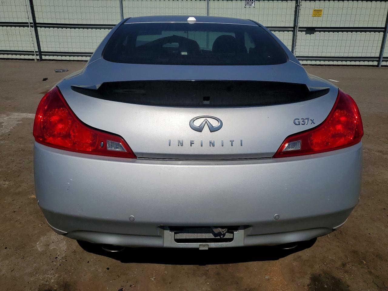 2012 Infiniti G37 Coupe X Silver vin: JN1CV6EL7CM471311