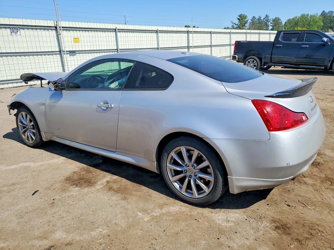 2012 Infiniti G37 Coupe X Silver vin: JN1CV6EL7CM471311