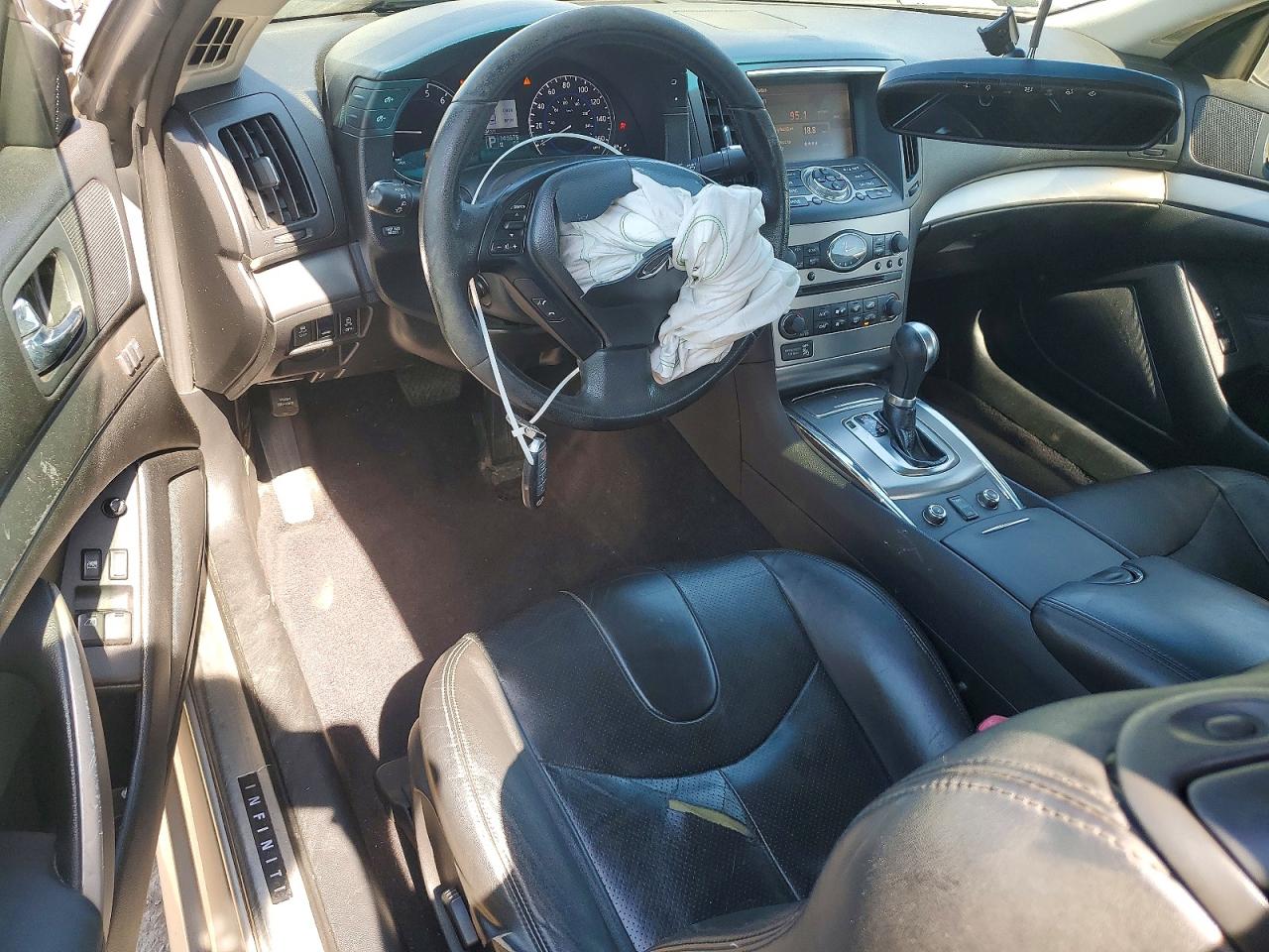 2012 Infiniti G37 Coupe X Silver vin: JN1CV6EL7CM471311