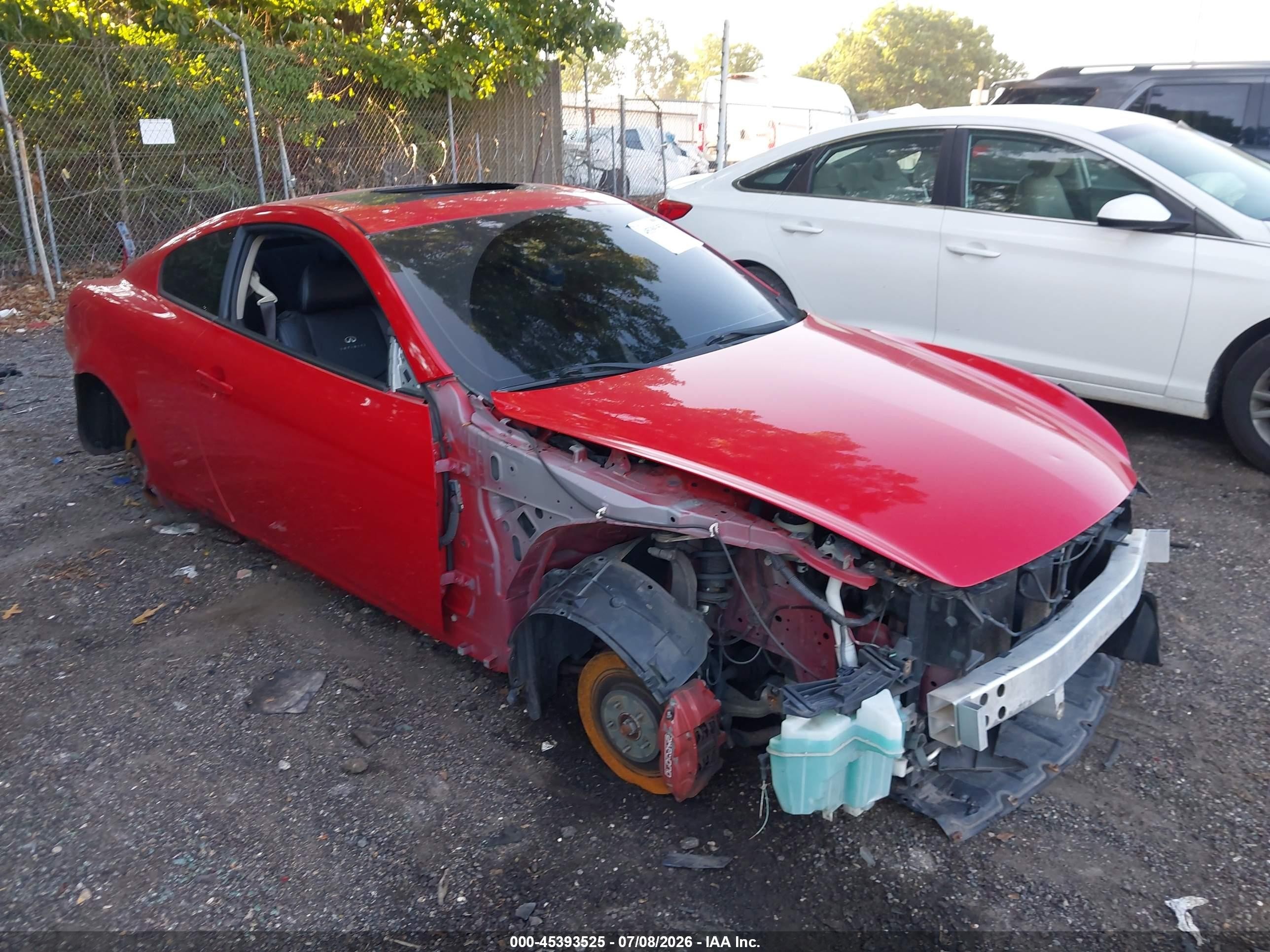 2012 Infiniti G37x   Red vin: JN1CV6EL7CM473186