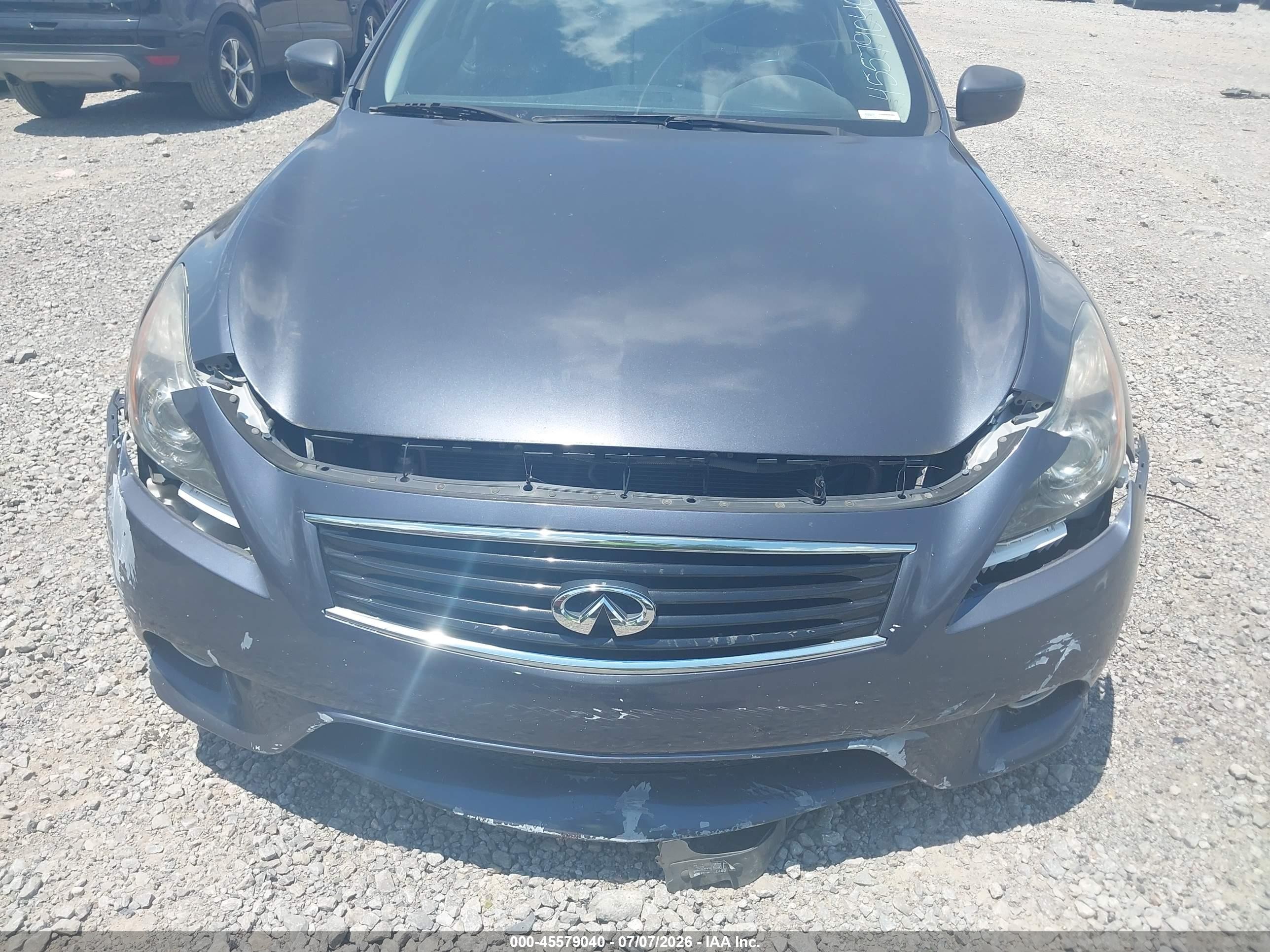 2013 Infiniti G37x   Gray vin: JN1CV6EL7DM982955
