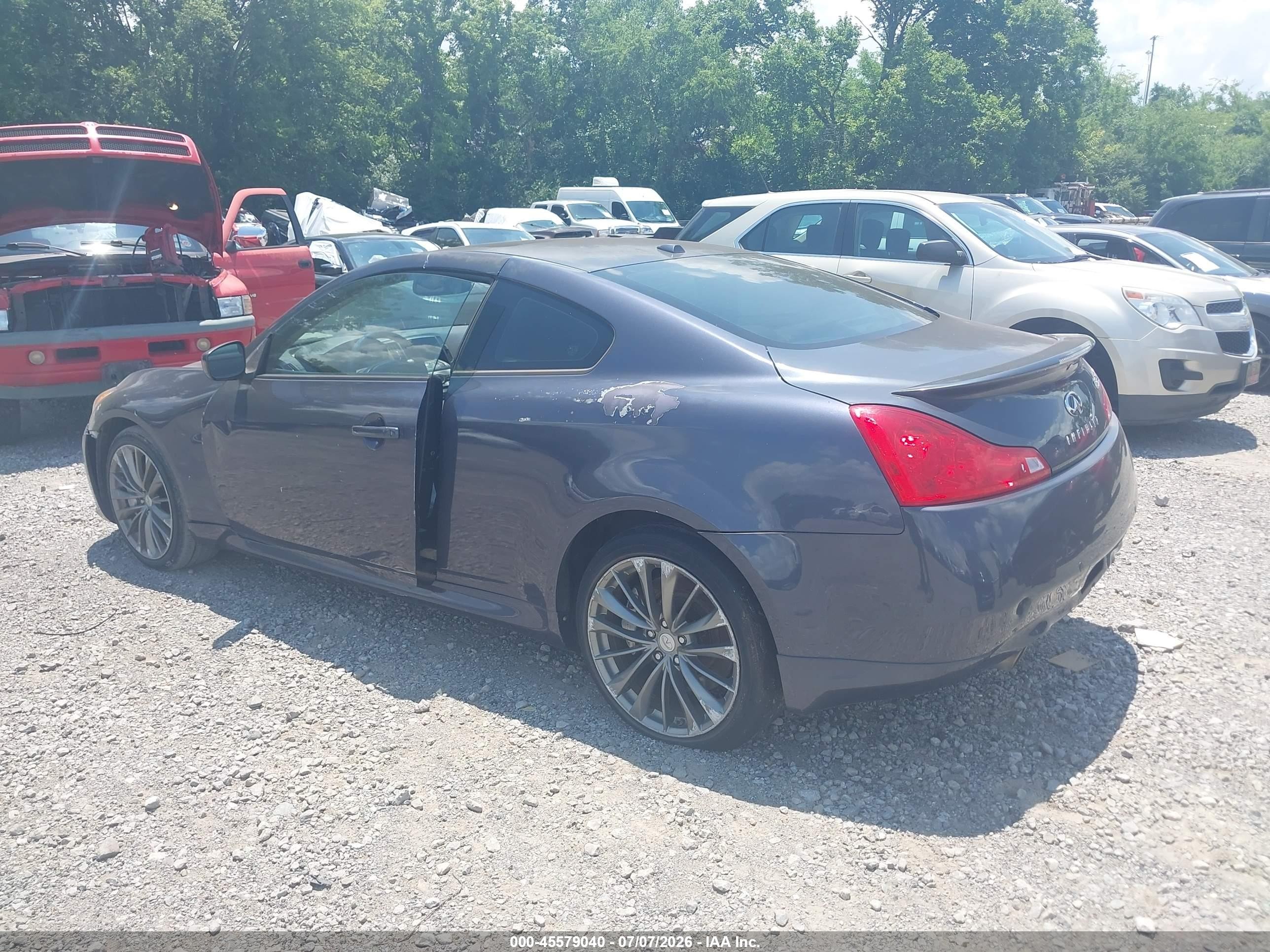 2013 Infiniti G37x   Gray vin: JN1CV6EL7DM982955