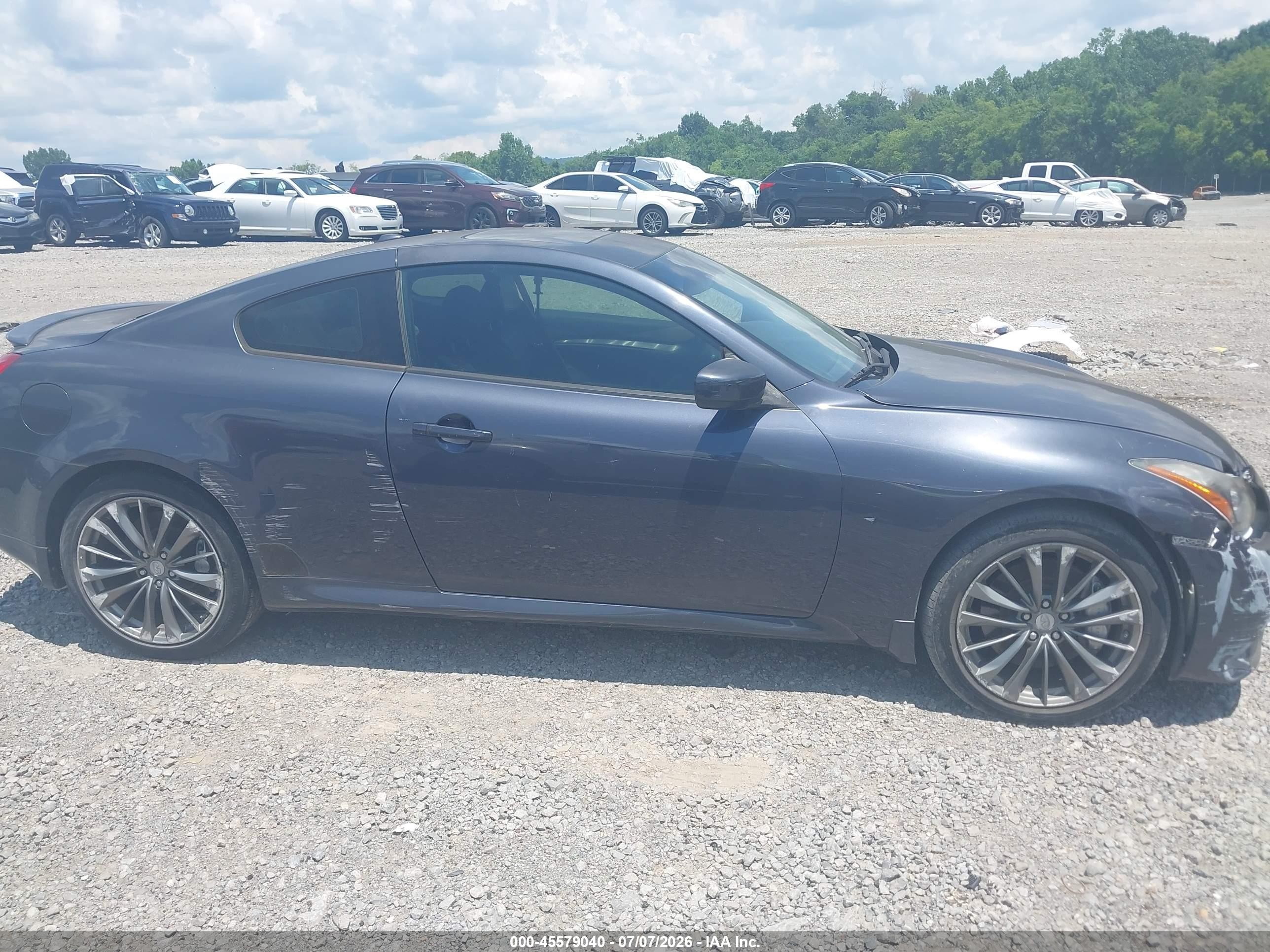 2013 Infiniti G37x   Gray vin: JN1CV6EL7DM982955
