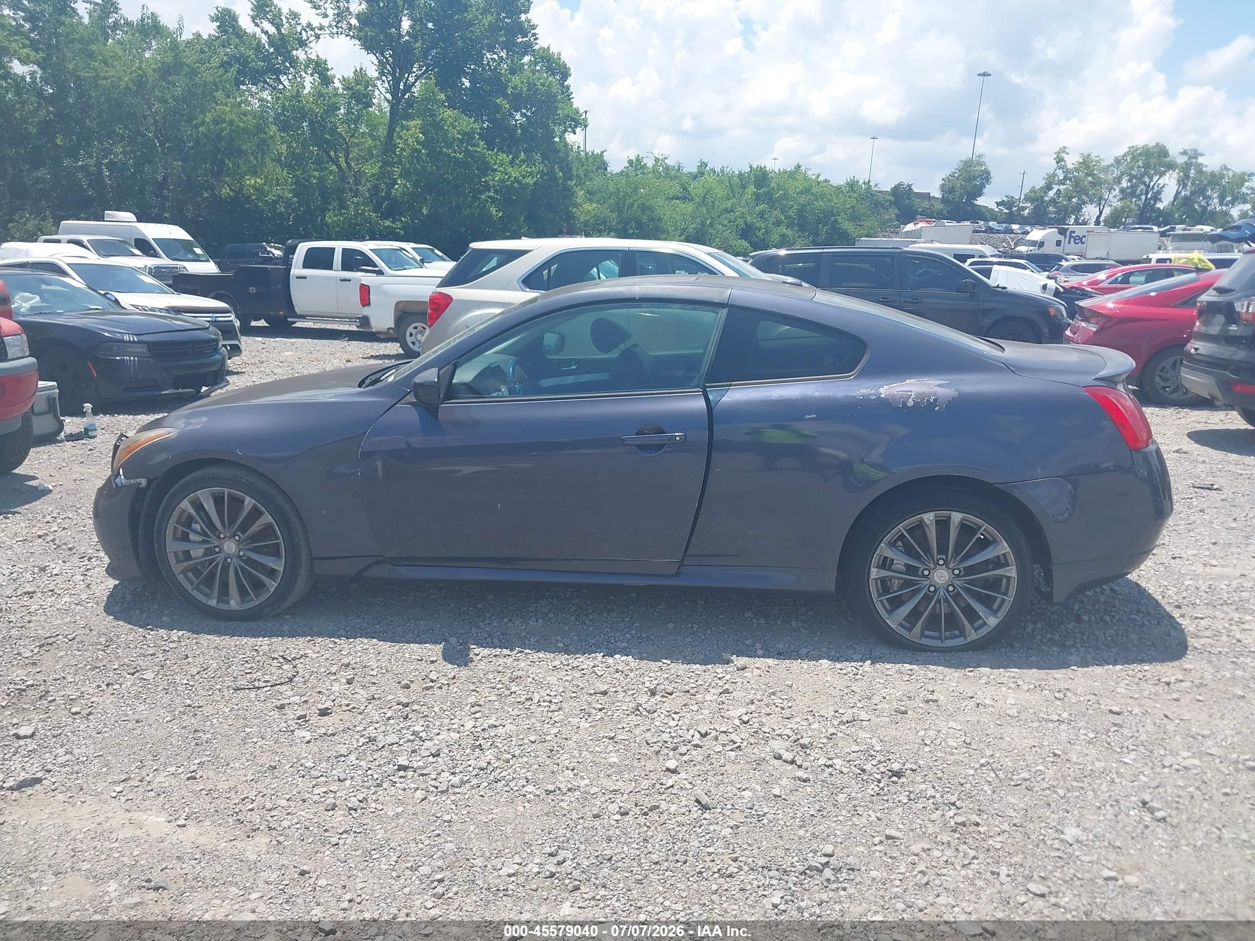 2013 Infiniti G37x   Gray vin: JN1CV6EL7DM982955