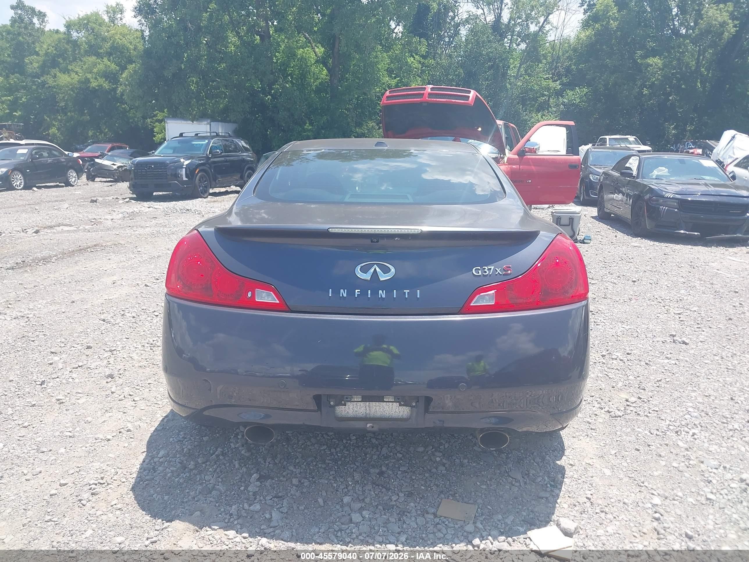 2013 Infiniti G37x   Gray vin: JN1CV6EL7DM982955