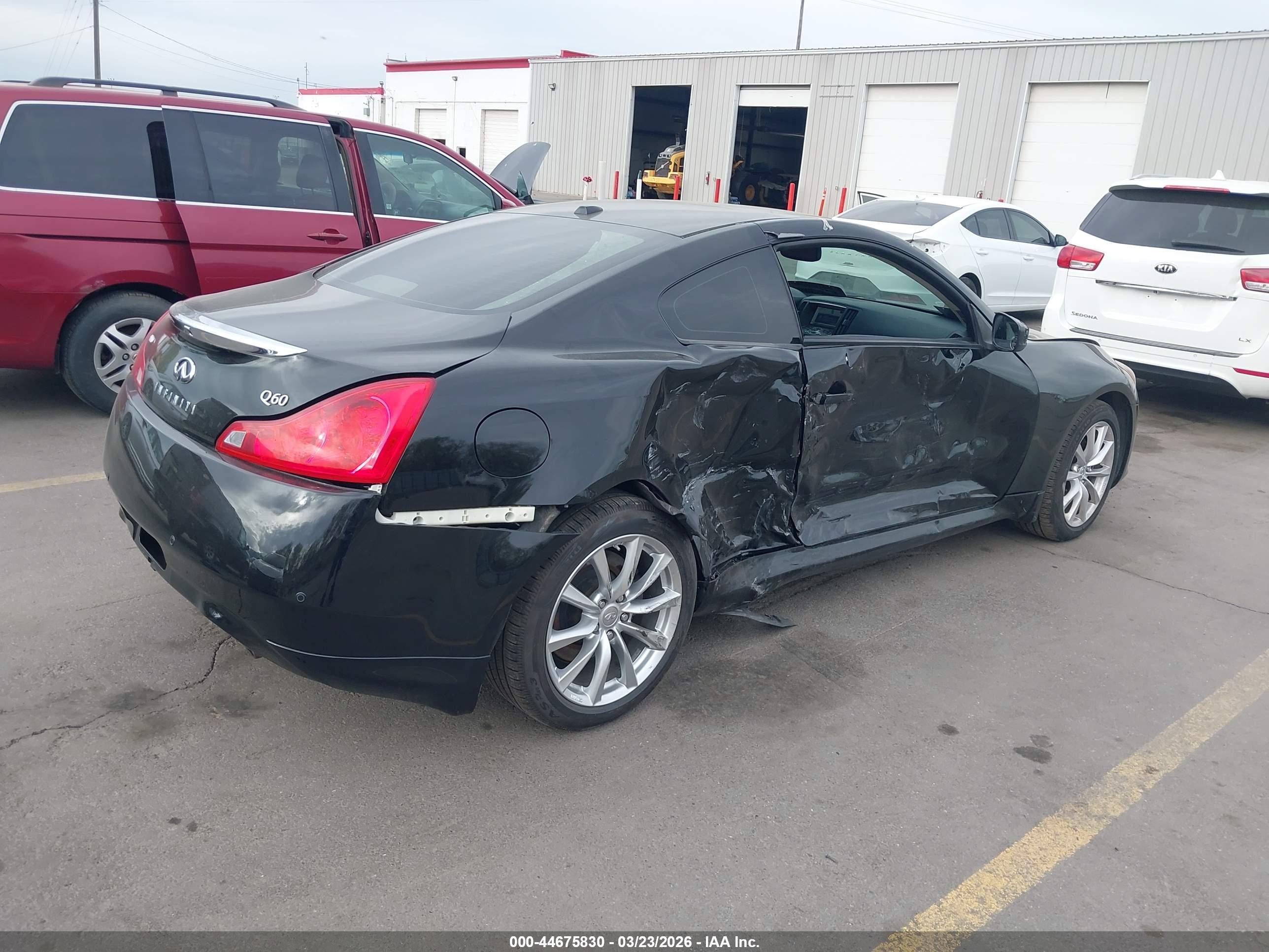 2014 Infiniti Q60   Черный vin: JN1CV6EL7EM132079