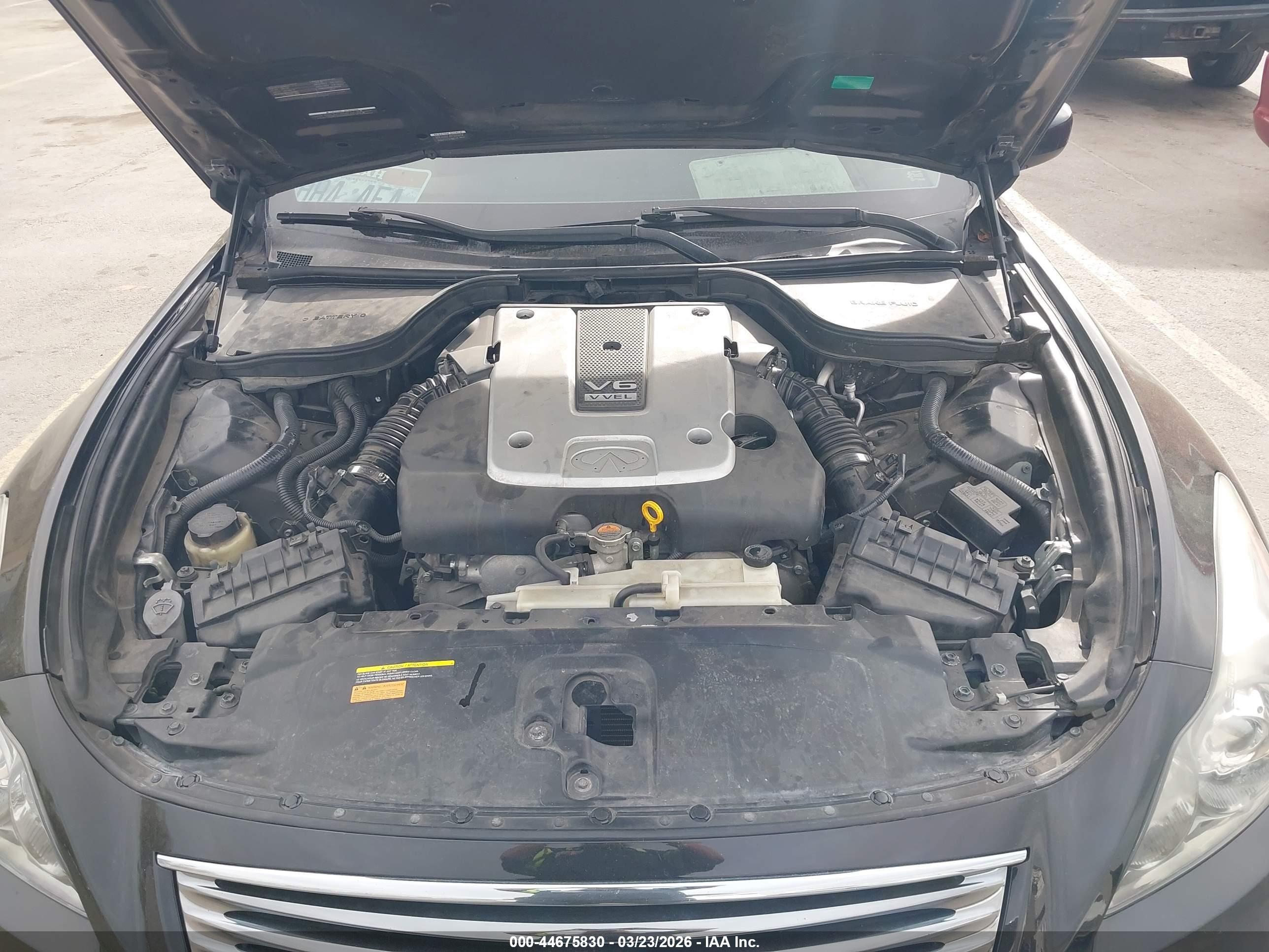 2014 Infiniti Q60   Черный vin: JN1CV6EL7EM132079