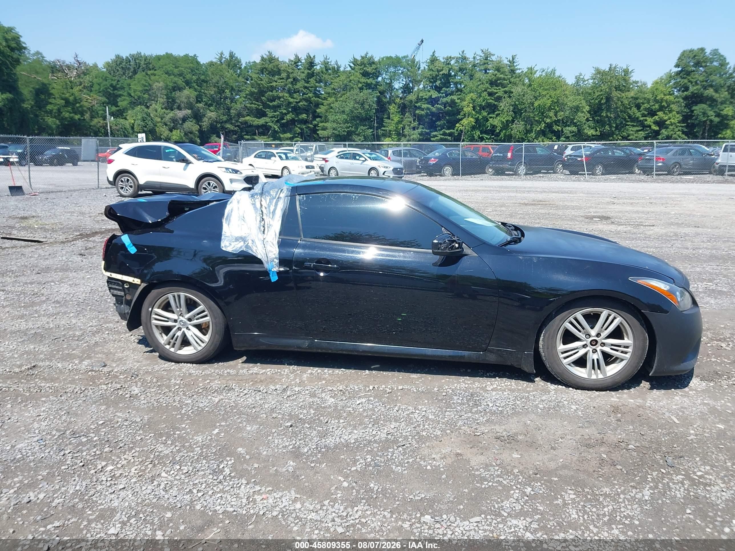 2014 Infiniti Q60   Black vin: JN1CV6EL7EM132177