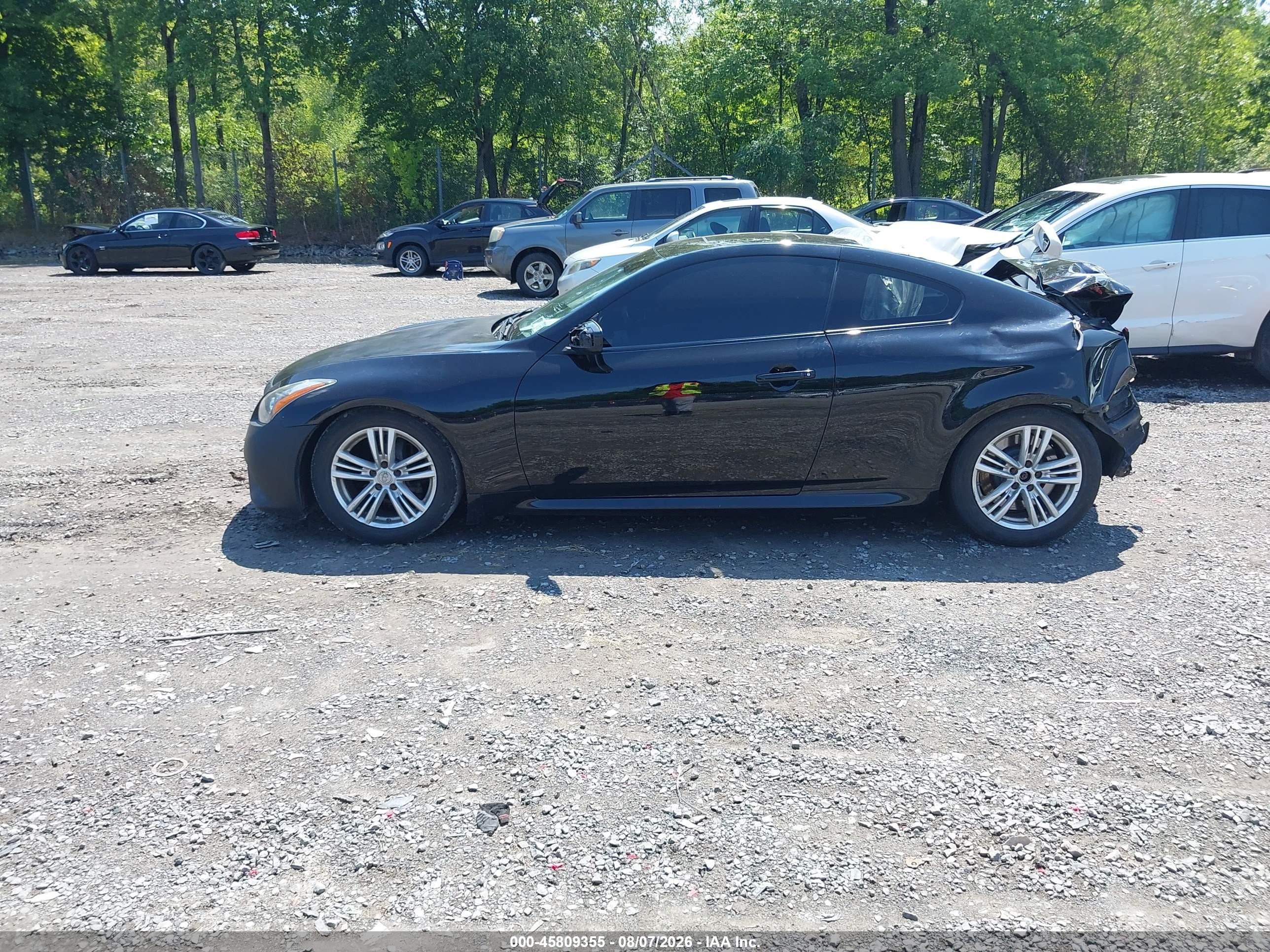 2014 Infiniti Q60   Black vin: JN1CV6EL7EM132177