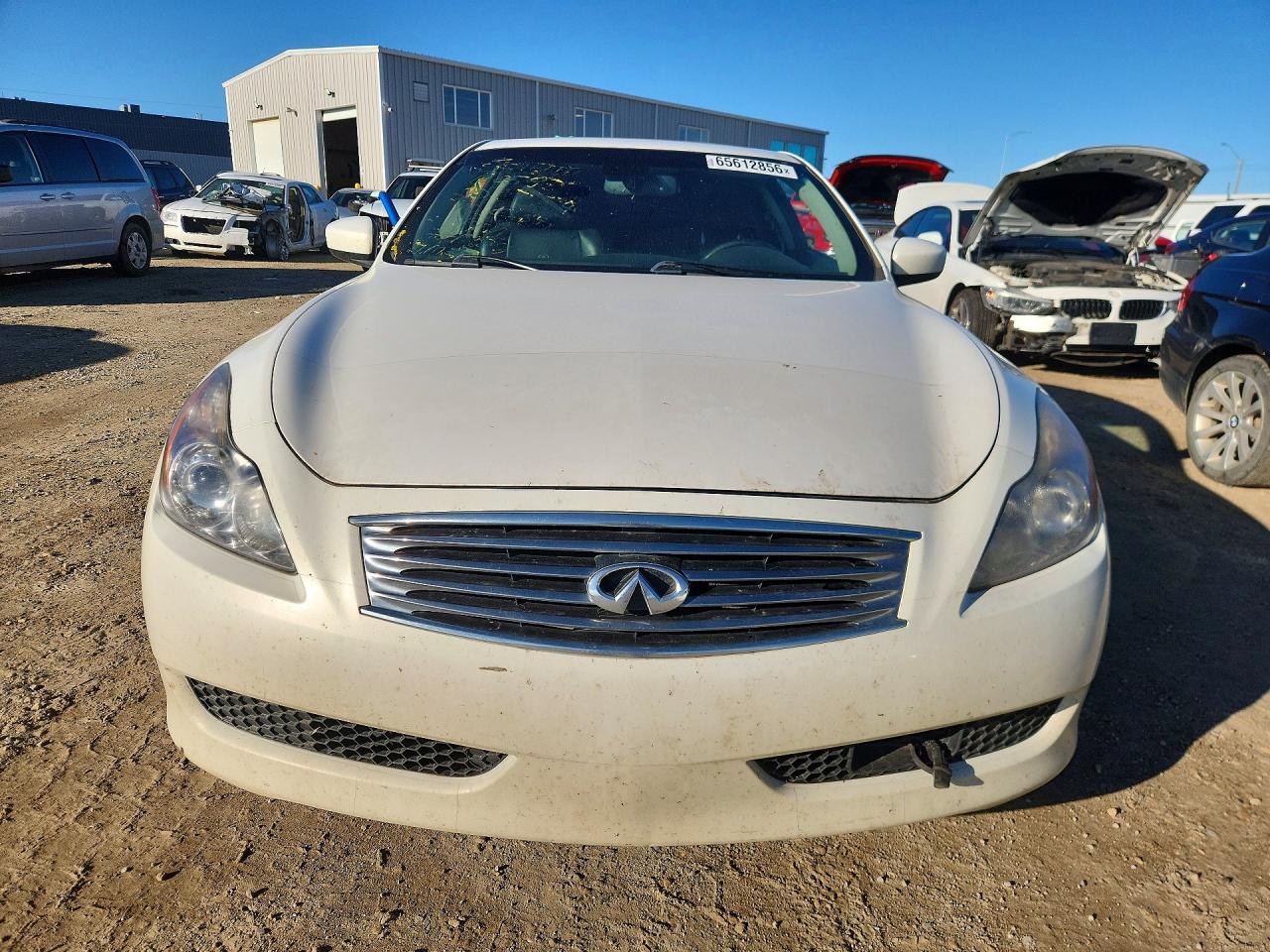 2010 Infiniti G37 Coupe X White vin: JN1CV6EL8AM152254