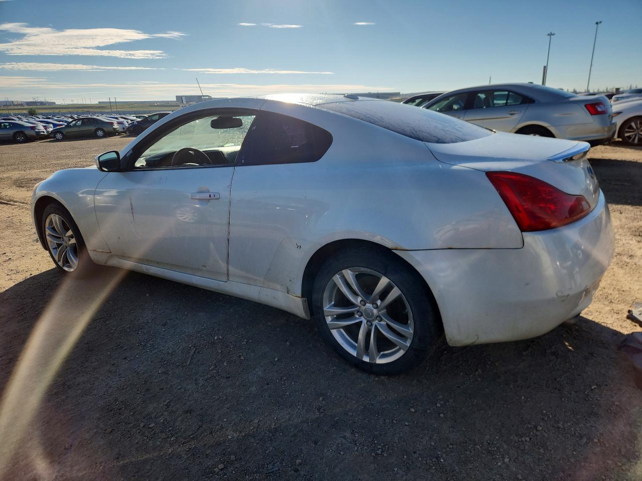 2010 Infiniti G37 Coupe X White vin: JN1CV6EL8AM152254