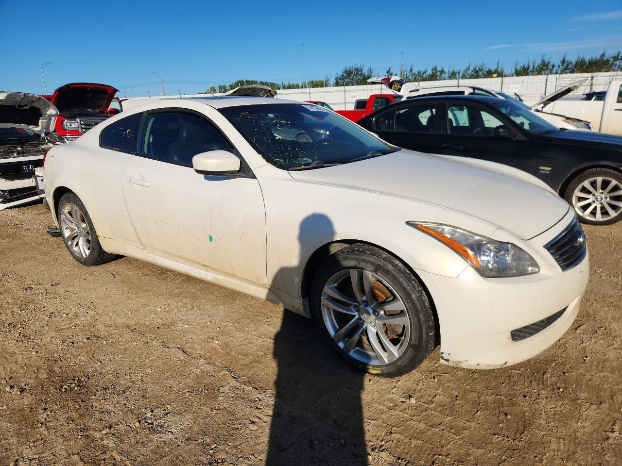 2010 Infiniti G37 Coupe X White vin: JN1CV6EL8AM152254