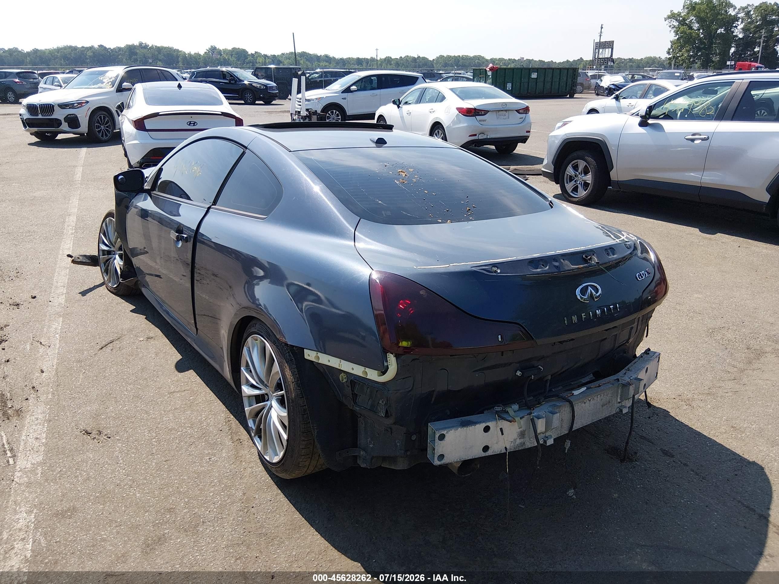 2012 Infiniti G37x   Blue vin: JN1CV6EL8CM473455