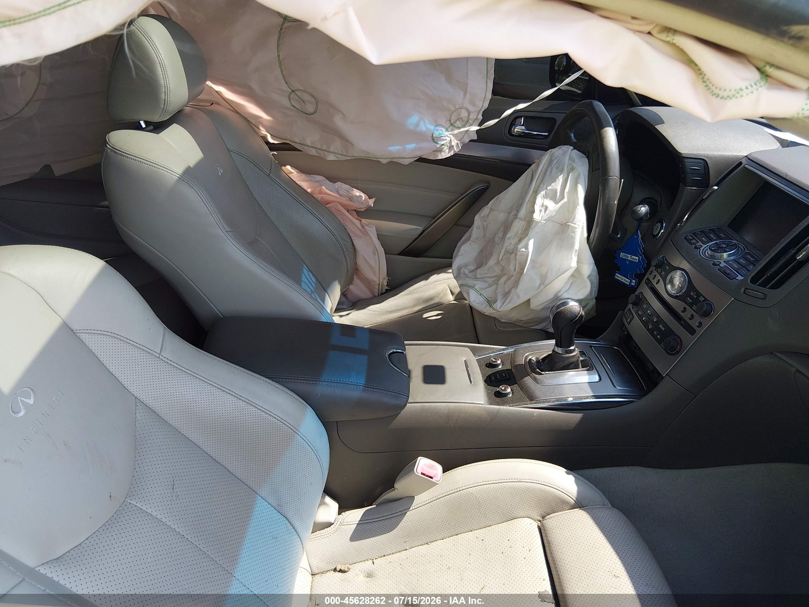2012 Infiniti G37x   Blue vin: JN1CV6EL8CM473455