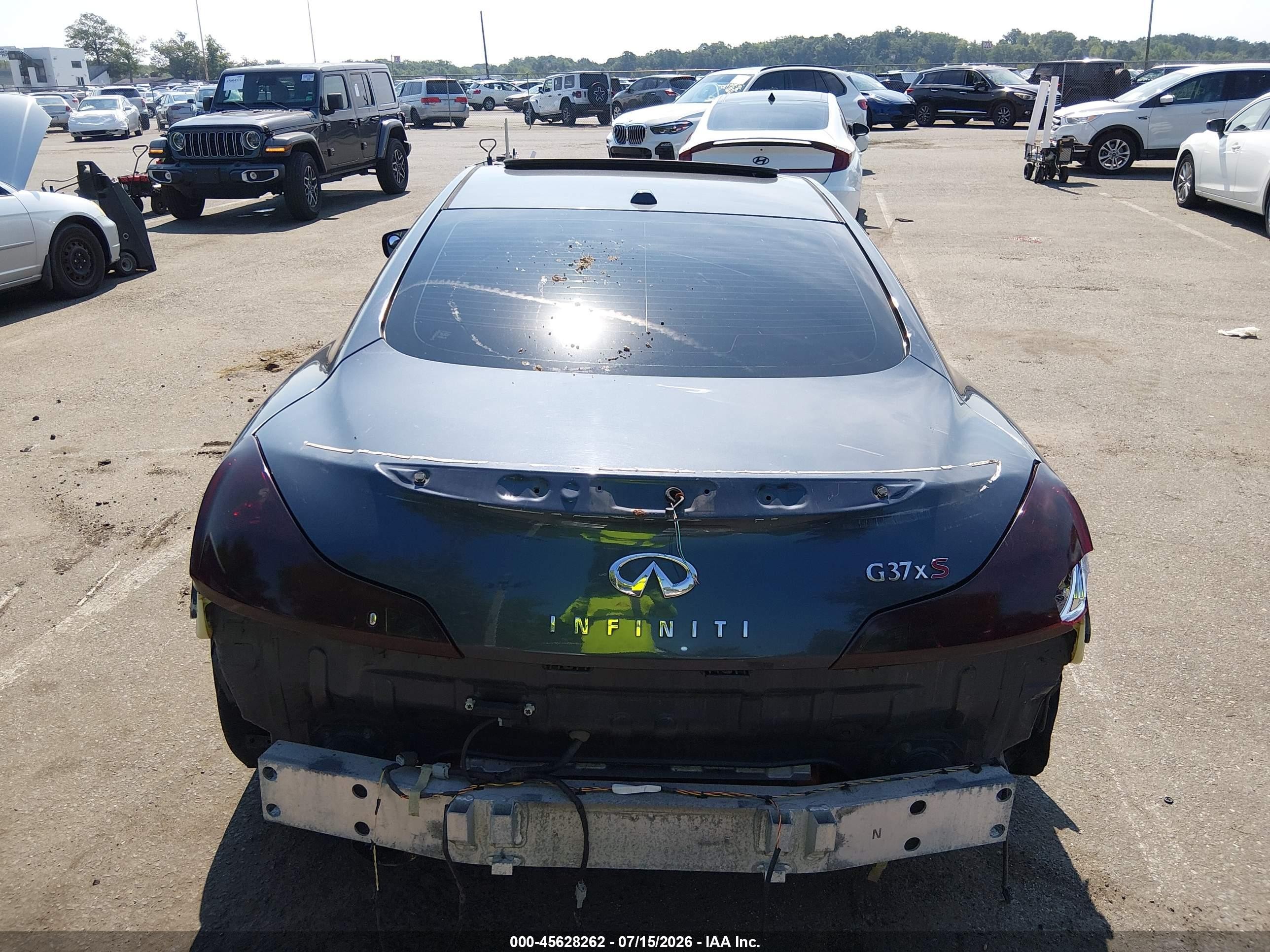2012 Infiniti G37x   Blue vin: JN1CV6EL8CM473455