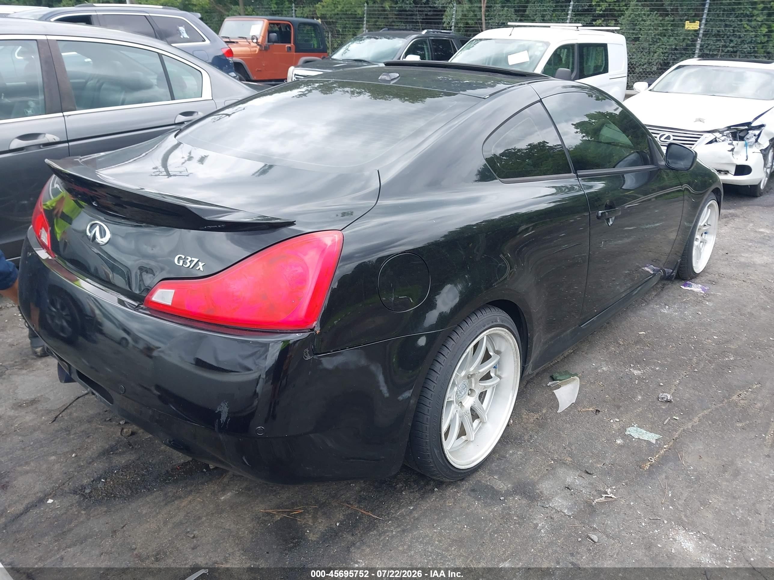 2013 Infiniti G37x   Black vin: JN1CV6EL8DM980535