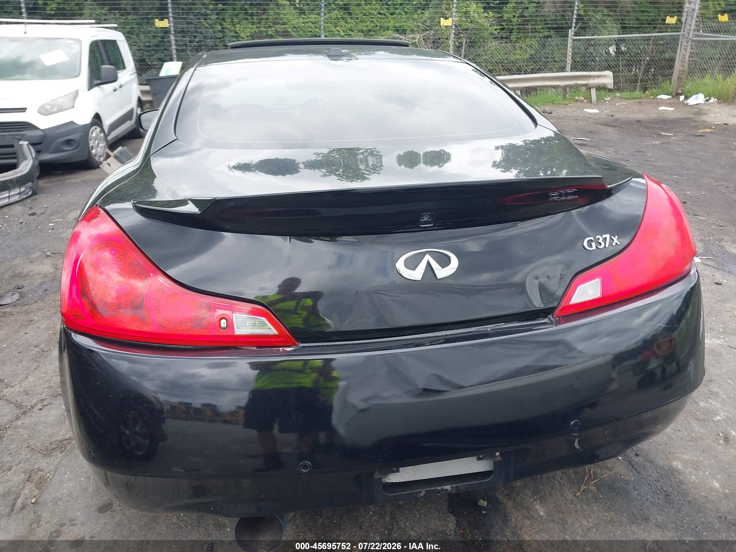2013 Infiniti G37x   Black vin: JN1CV6EL8DM980535