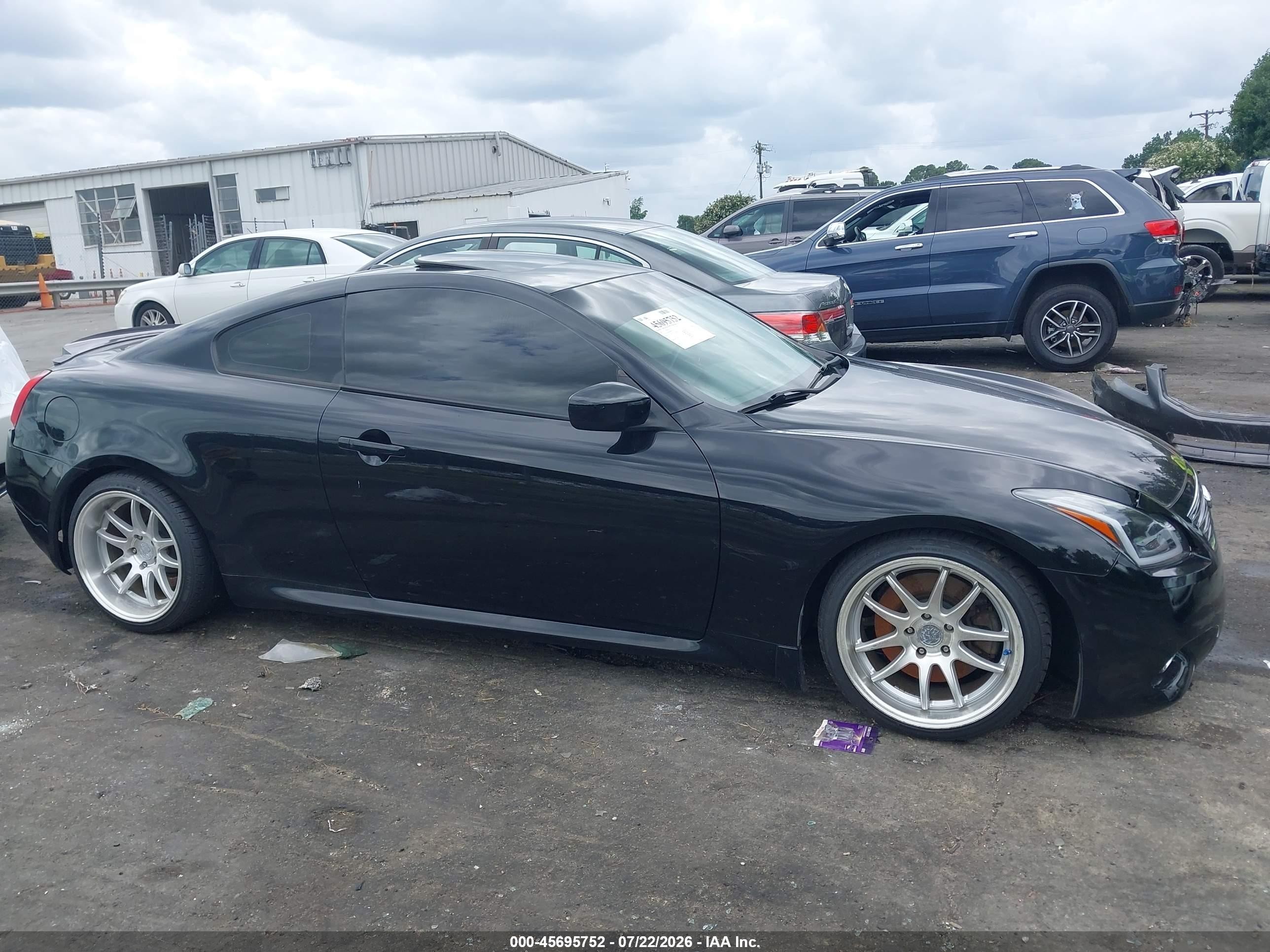 2013 Infiniti G37x   Black vin: JN1CV6EL8DM980535