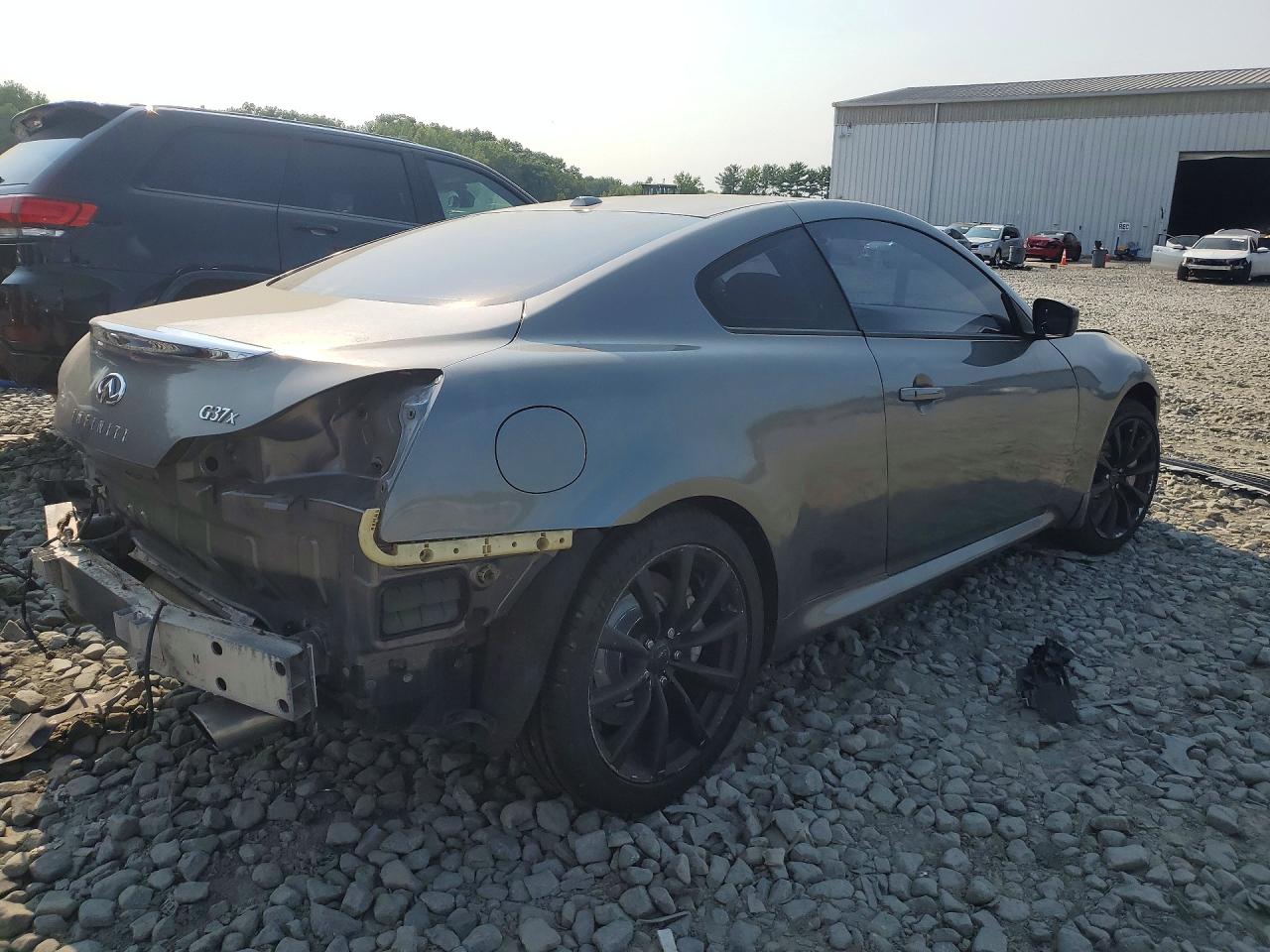 2013 Infiniti G37 Coupe X Gray vin: JN1CV6EL8DM980647