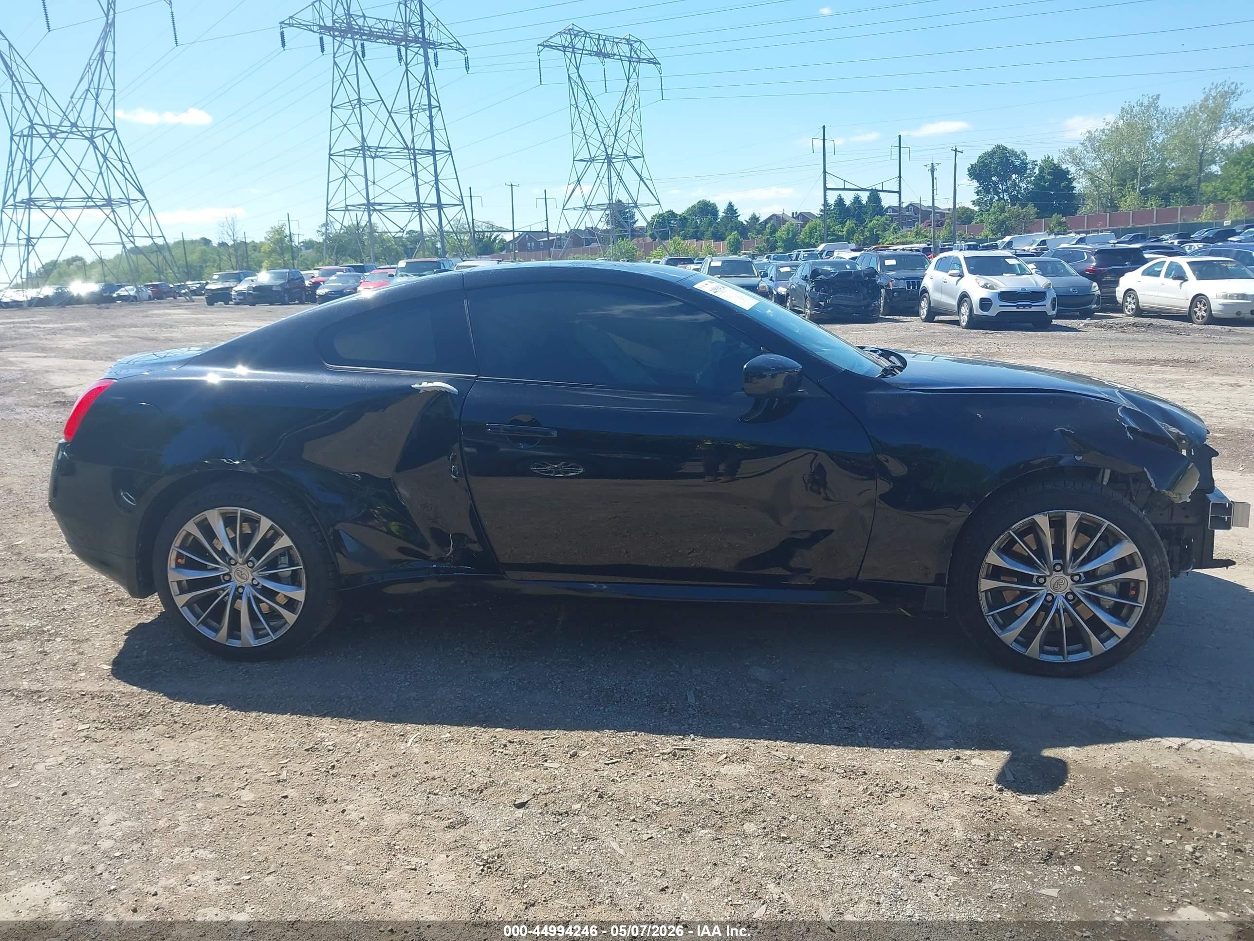 2013 Infiniti G37x   Черный vin: JN1CV6EL8DM982219