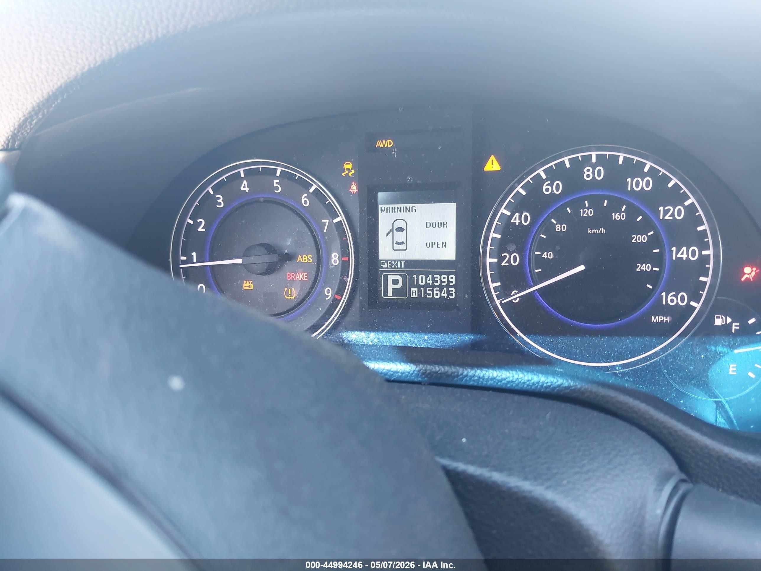 2013 Infiniti G37x   Черный vin: JN1CV6EL8DM982219