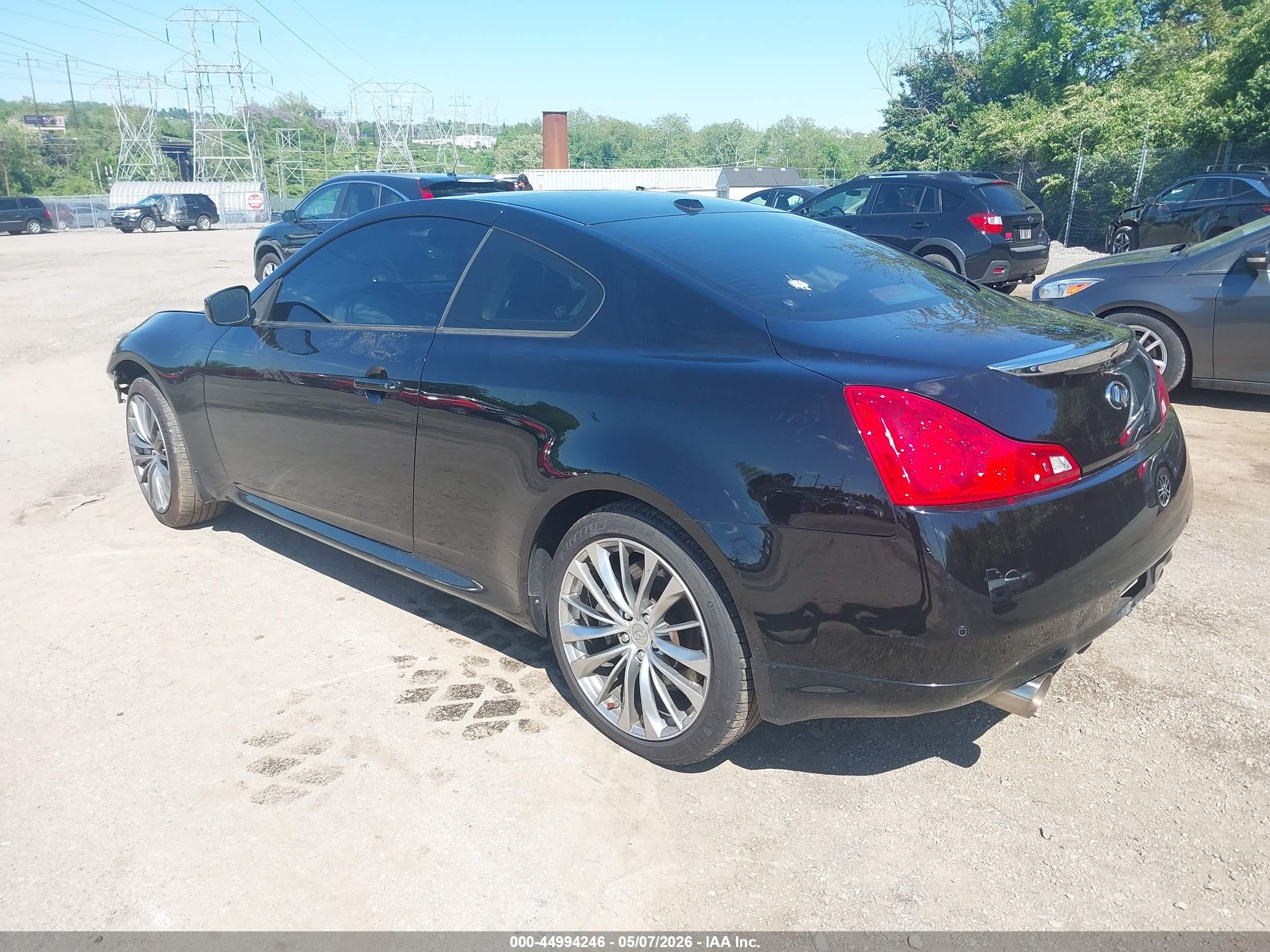 2013 Infiniti G37x   Черный vin: JN1CV6EL8DM982219
