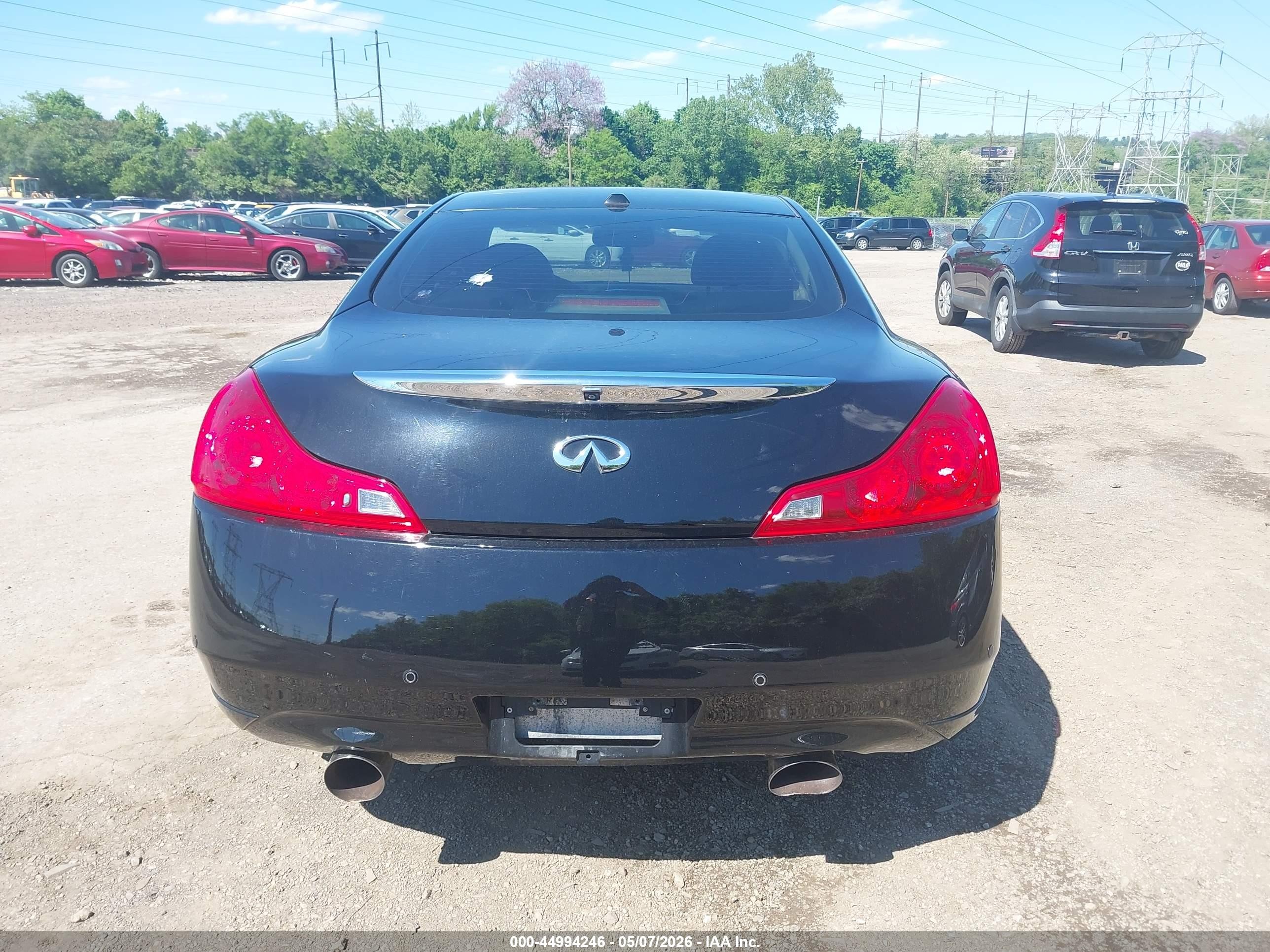2013 Infiniti G37x   Черный vin: JN1CV6EL8DM982219