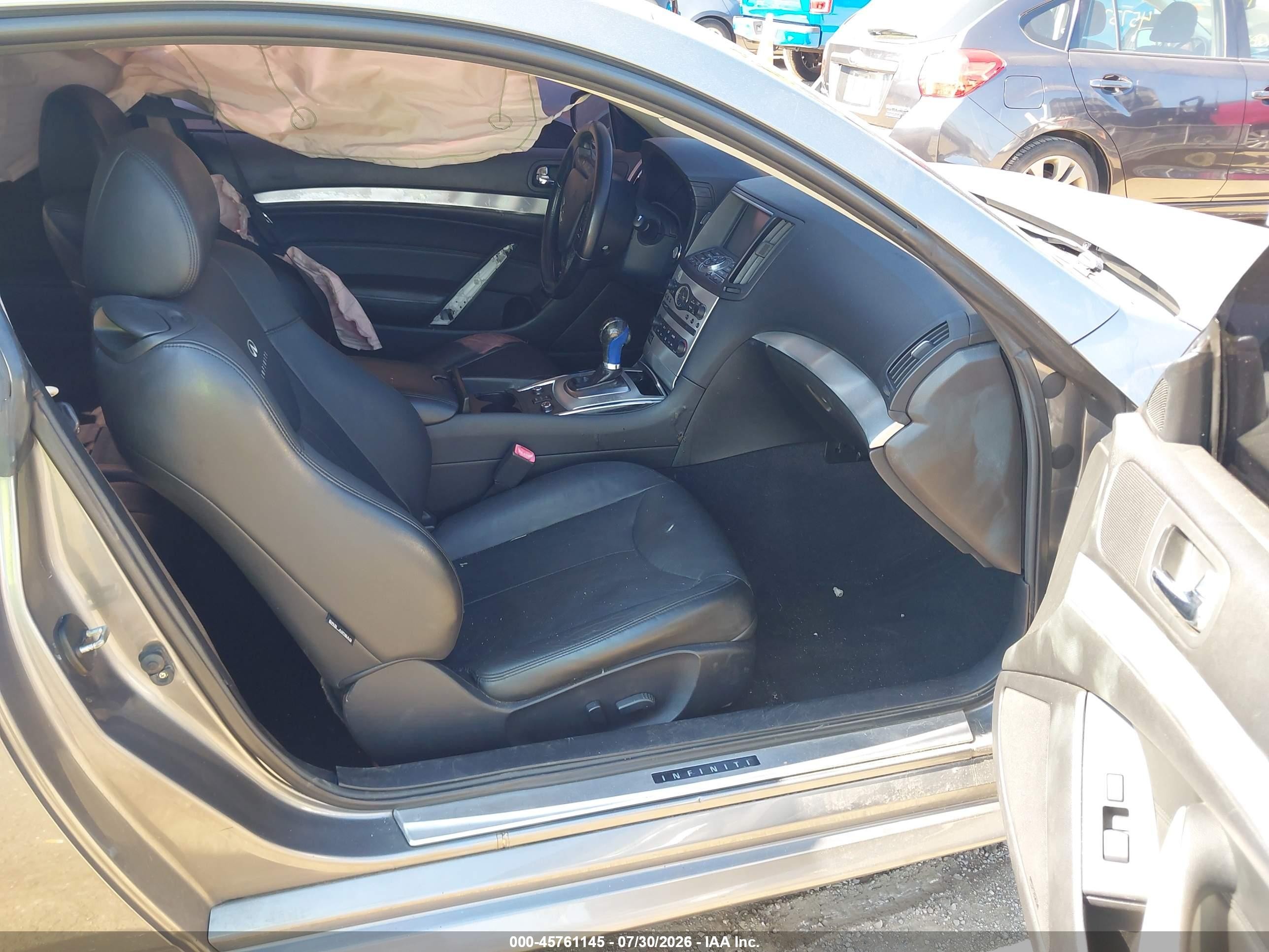 2014 Infiniti Q60   Gray vin: JN1CV6EL8EM132172