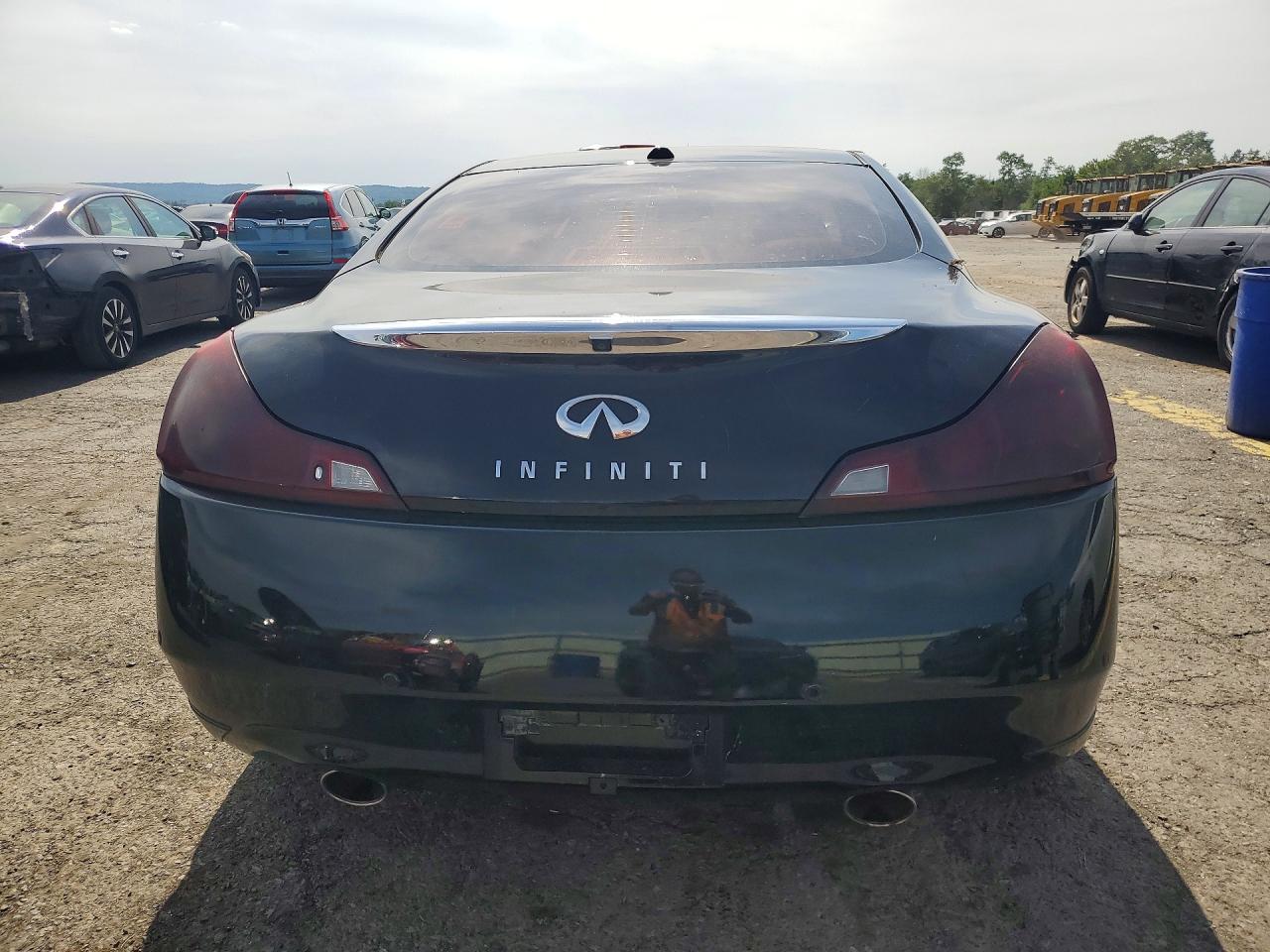 2014 Infiniti Q60 Coupe Base Черный vin: JN1CV6EL8EM132298