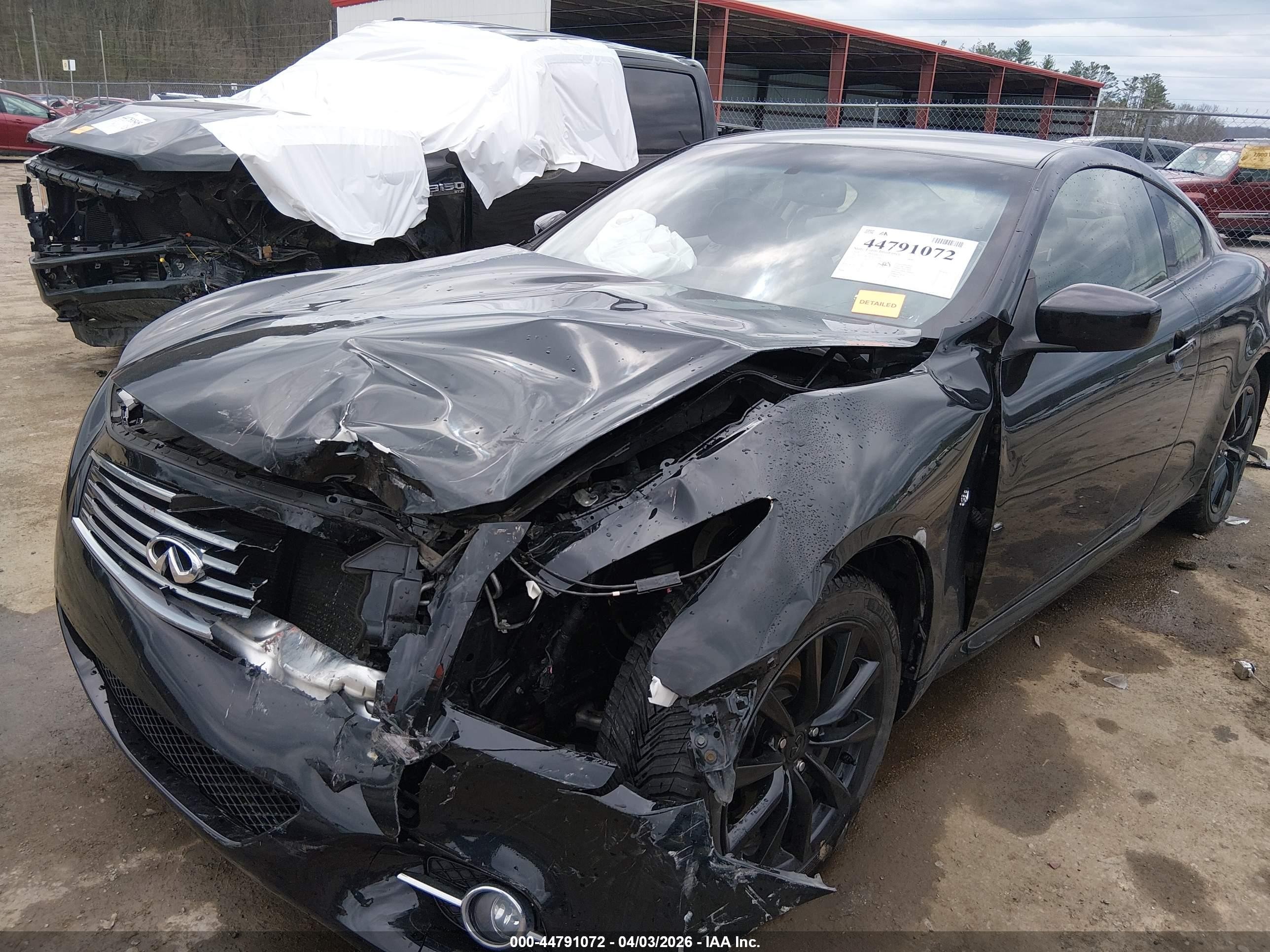 2014 Infiniti Q60   Black vin: JN1CV6EL8EM132480