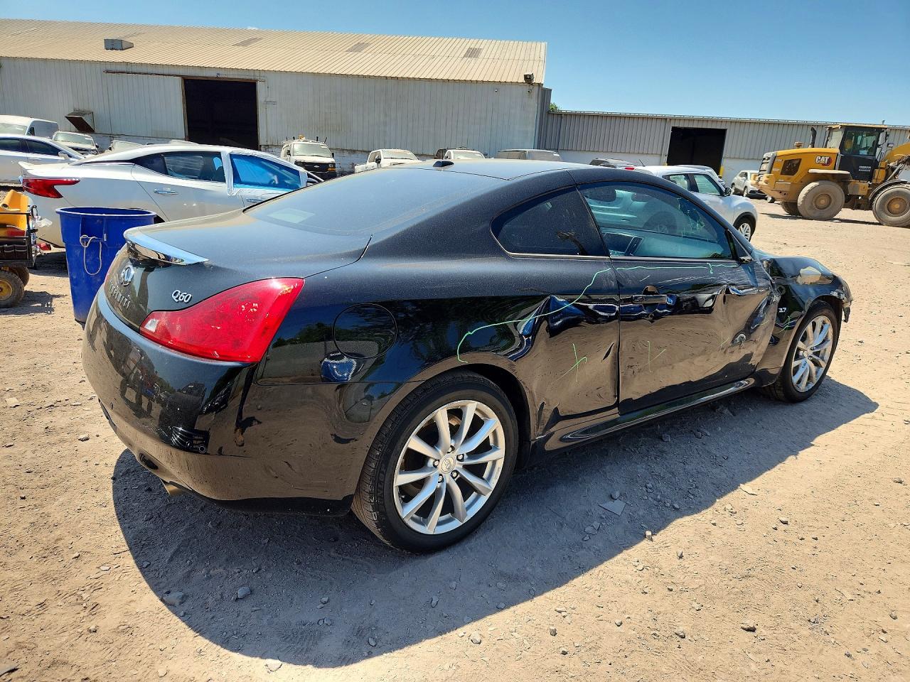 2014 Infiniti Q60 Coupe Base Black vin: JN1CV6EL8EM132530