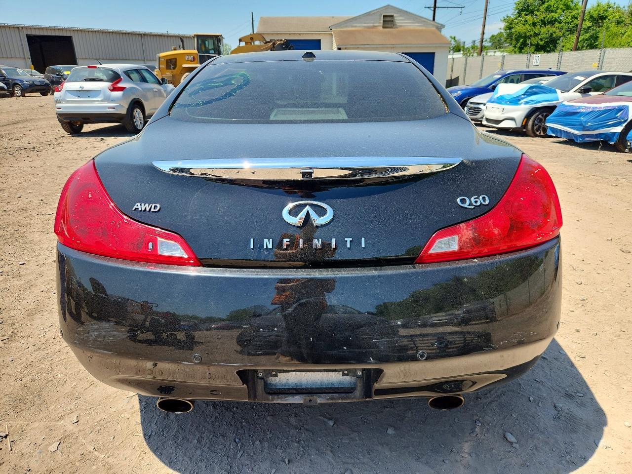2014 Infiniti Q60 Coupe Base Black vin: JN1CV6EL8EM132530