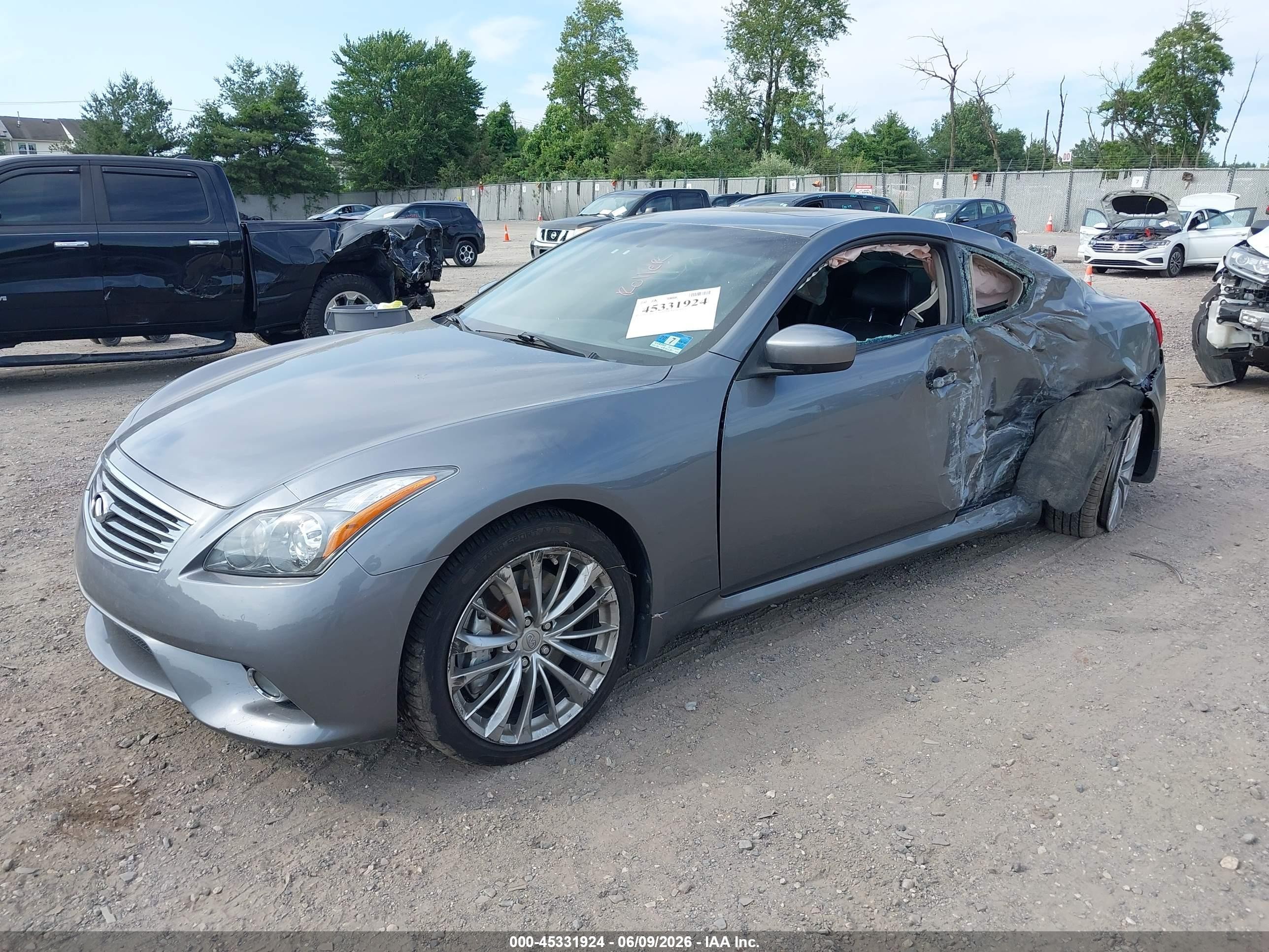 2011 Infiniti G37x   Gray vin: JN1CV6EL9BM261209