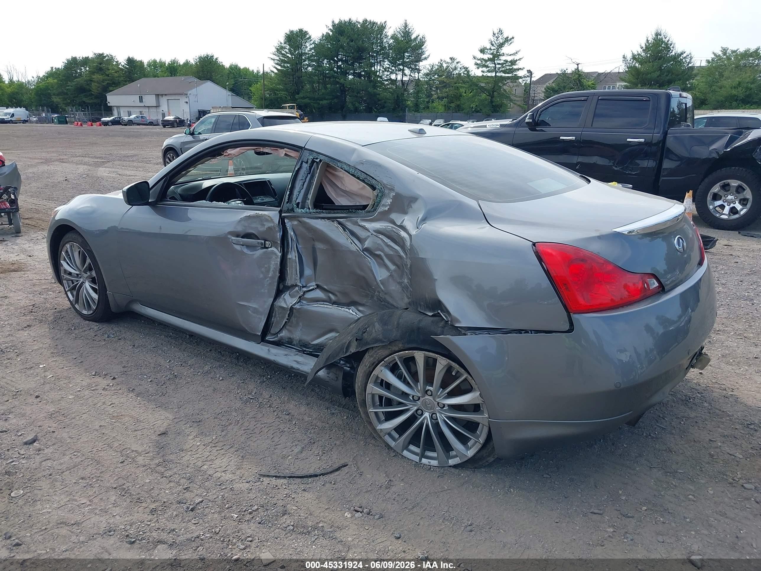 2011 Infiniti G37x   Gray vin: JN1CV6EL9BM261209